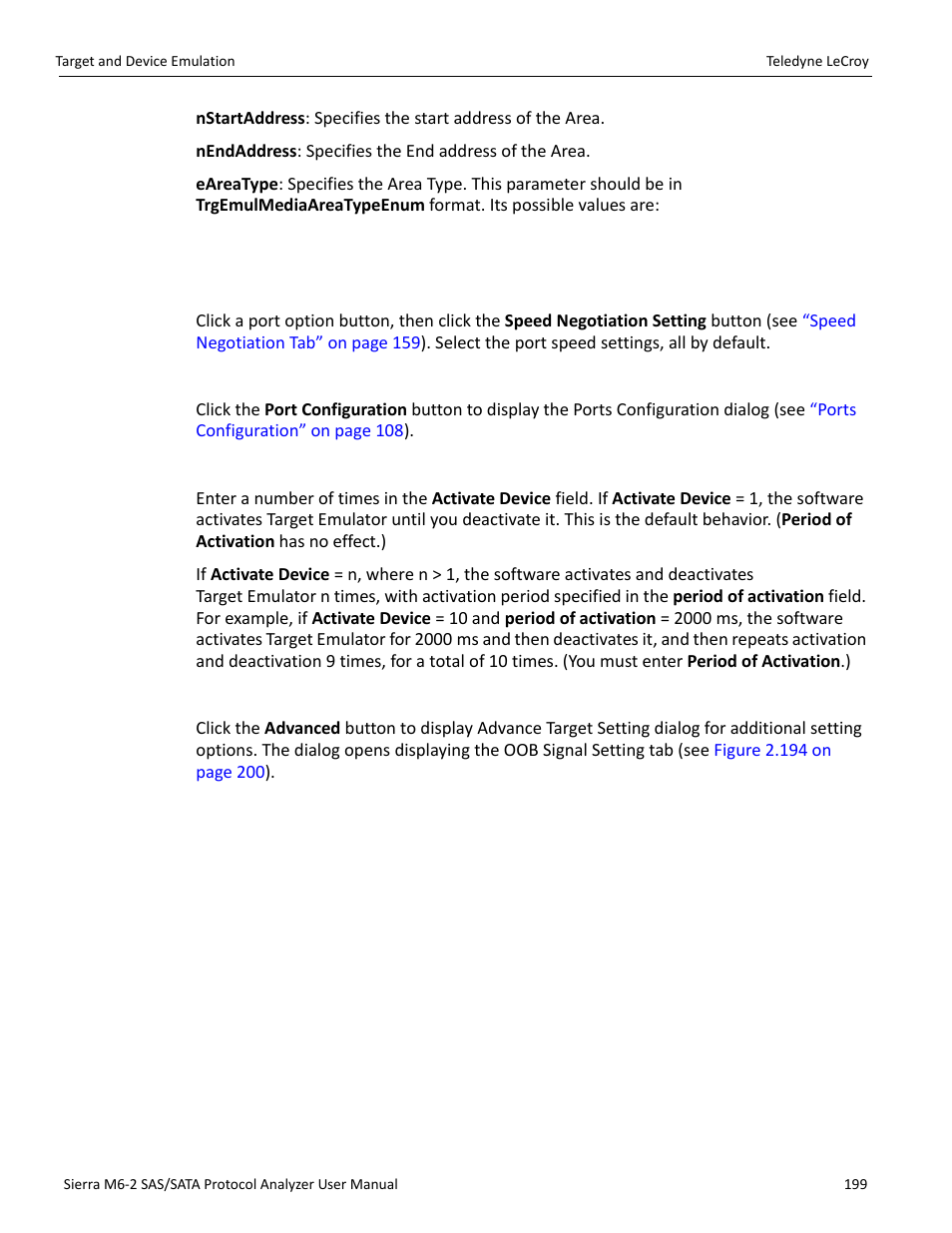 Teledyne LeCroy Sierra M6-2 SAS_SATA Protocol Analyzer User Manual User Manual | Page 201 / 496