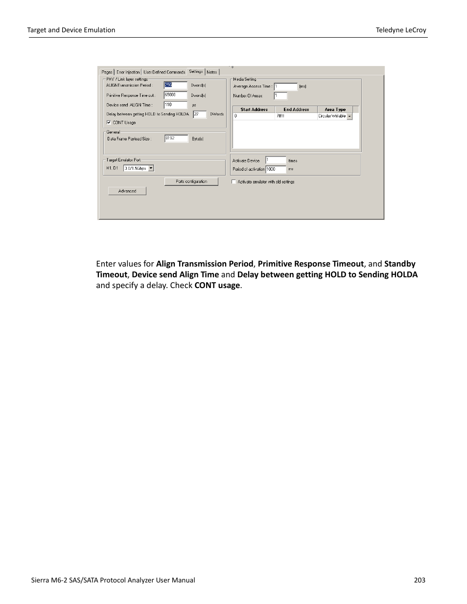 Teledyne LeCroy Sierra M6-2 SAS_SATA Protocol Analyzer User Manual User Manual | Page 205 / 496