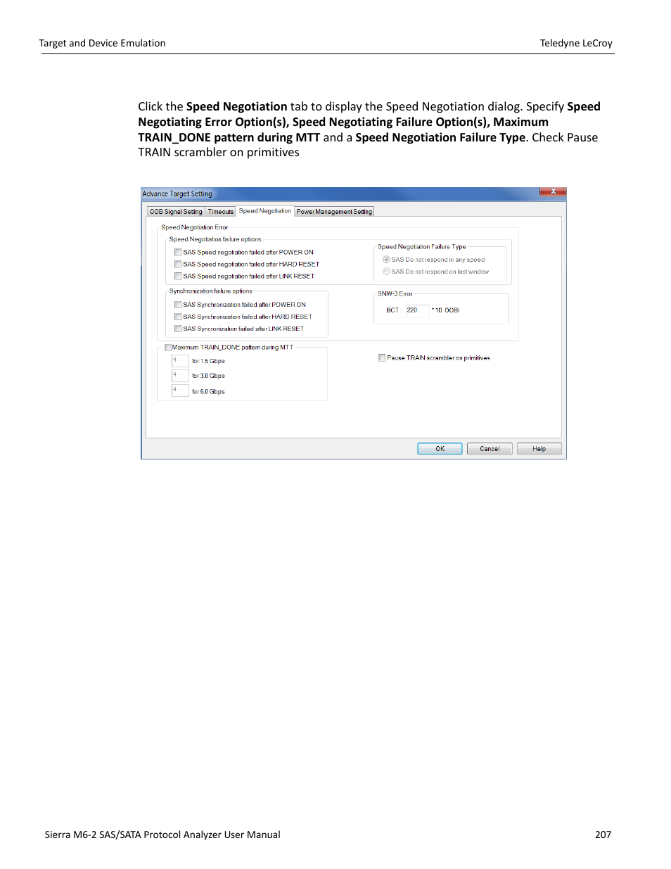 Teledyne LeCroy Sierra M6-2 SAS_SATA Protocol Analyzer User Manual User Manual | Page 209 / 496