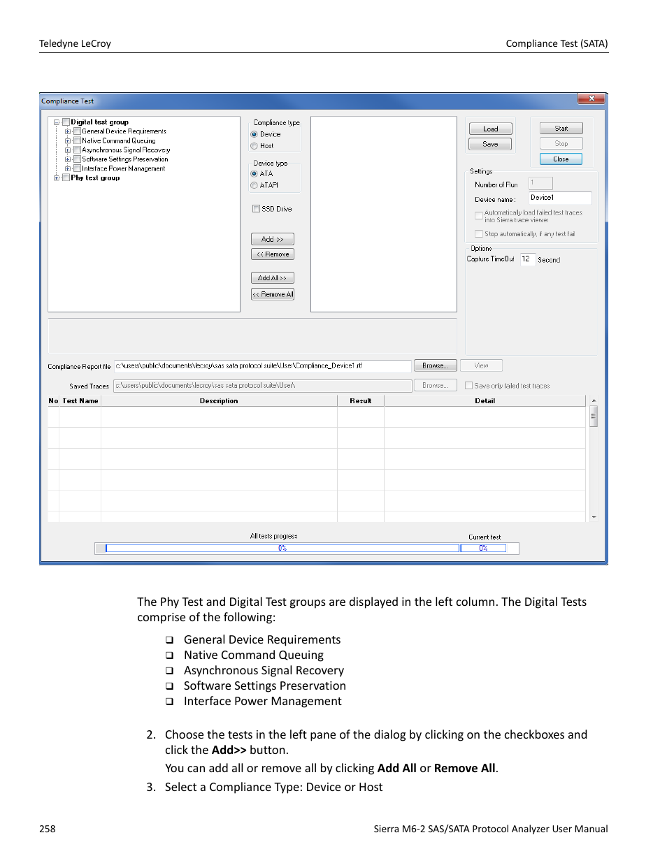 Teledyne LeCroy Sierra M6-2 SAS_SATA Protocol Analyzer User Manual User Manual | Page 260 / 496