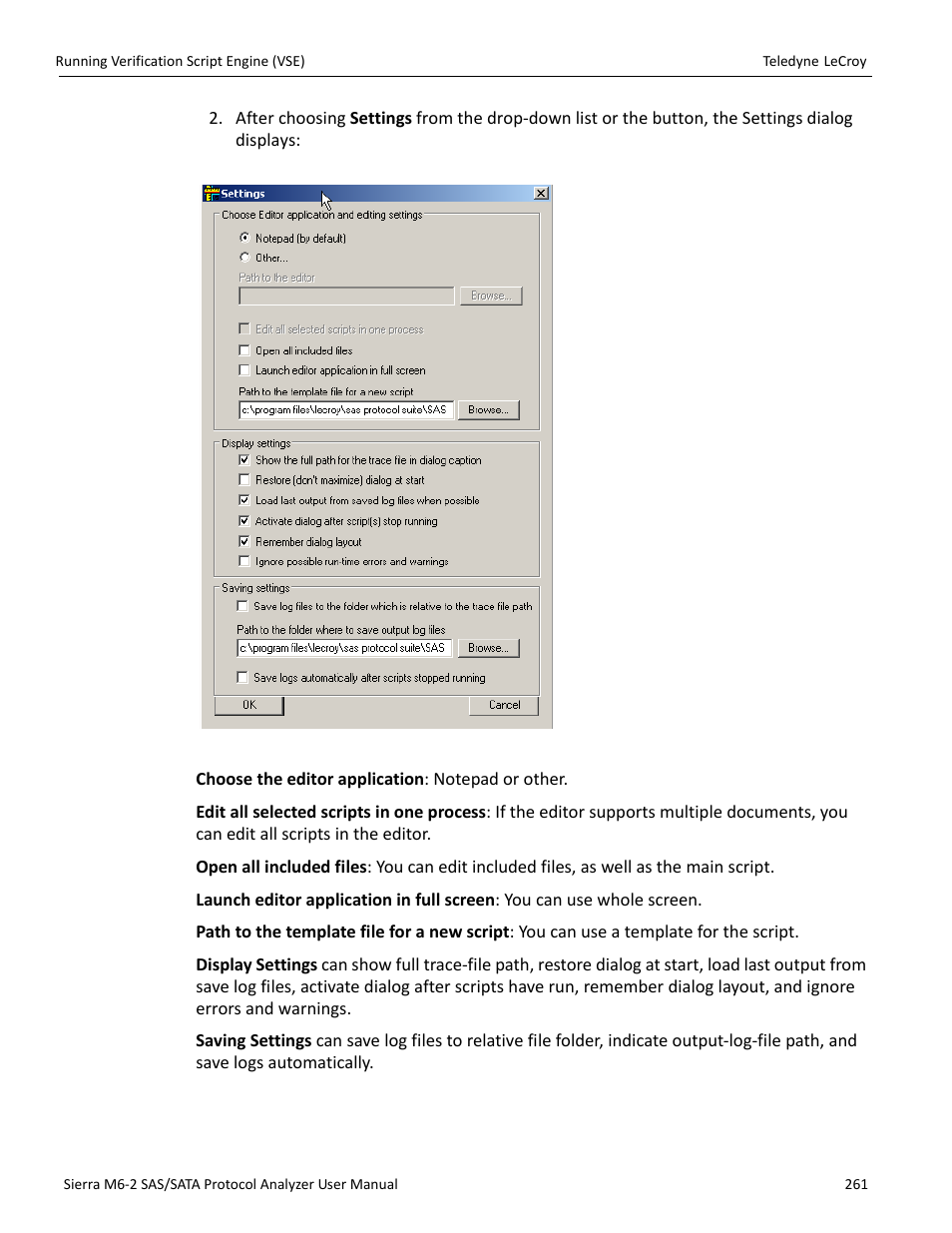 Teledyne LeCroy Sierra M6-2 SAS_SATA Protocol Analyzer User Manual User Manual | Page 263 / 496