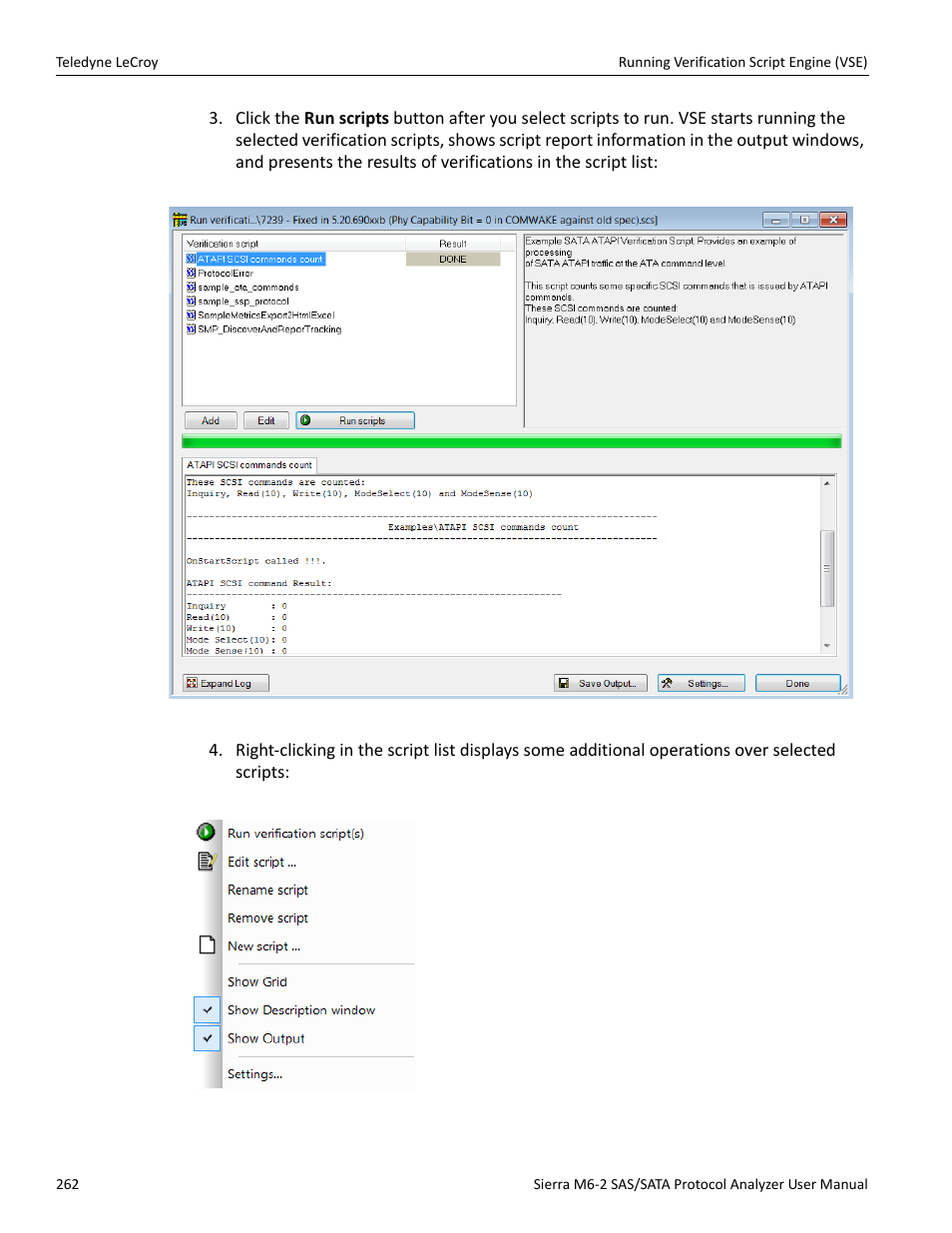Teledyne LeCroy Sierra M6-2 SAS_SATA Protocol Analyzer User Manual User Manual | Page 264 / 496