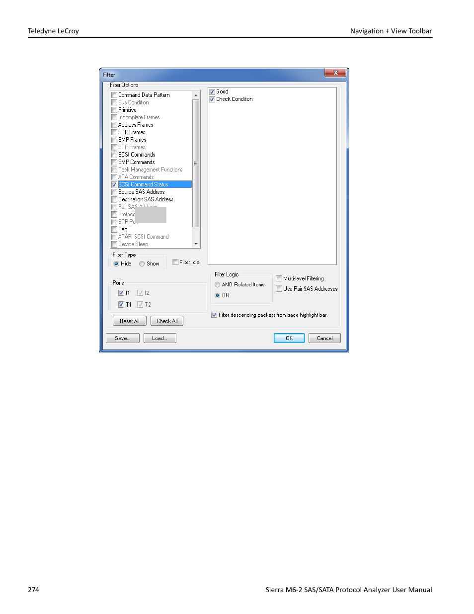 Teledyne LeCroy Sierra M6-2 SAS_SATA Protocol Analyzer User Manual User Manual | Page 276 / 496