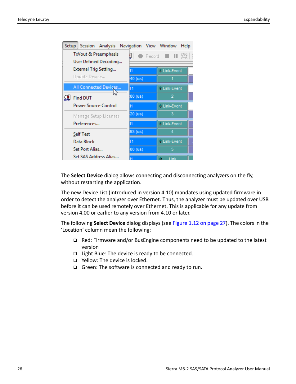 Teledyne LeCroy Sierra M6-2 SAS_SATA Protocol Analyzer User Manual User Manual | Page 28 / 496