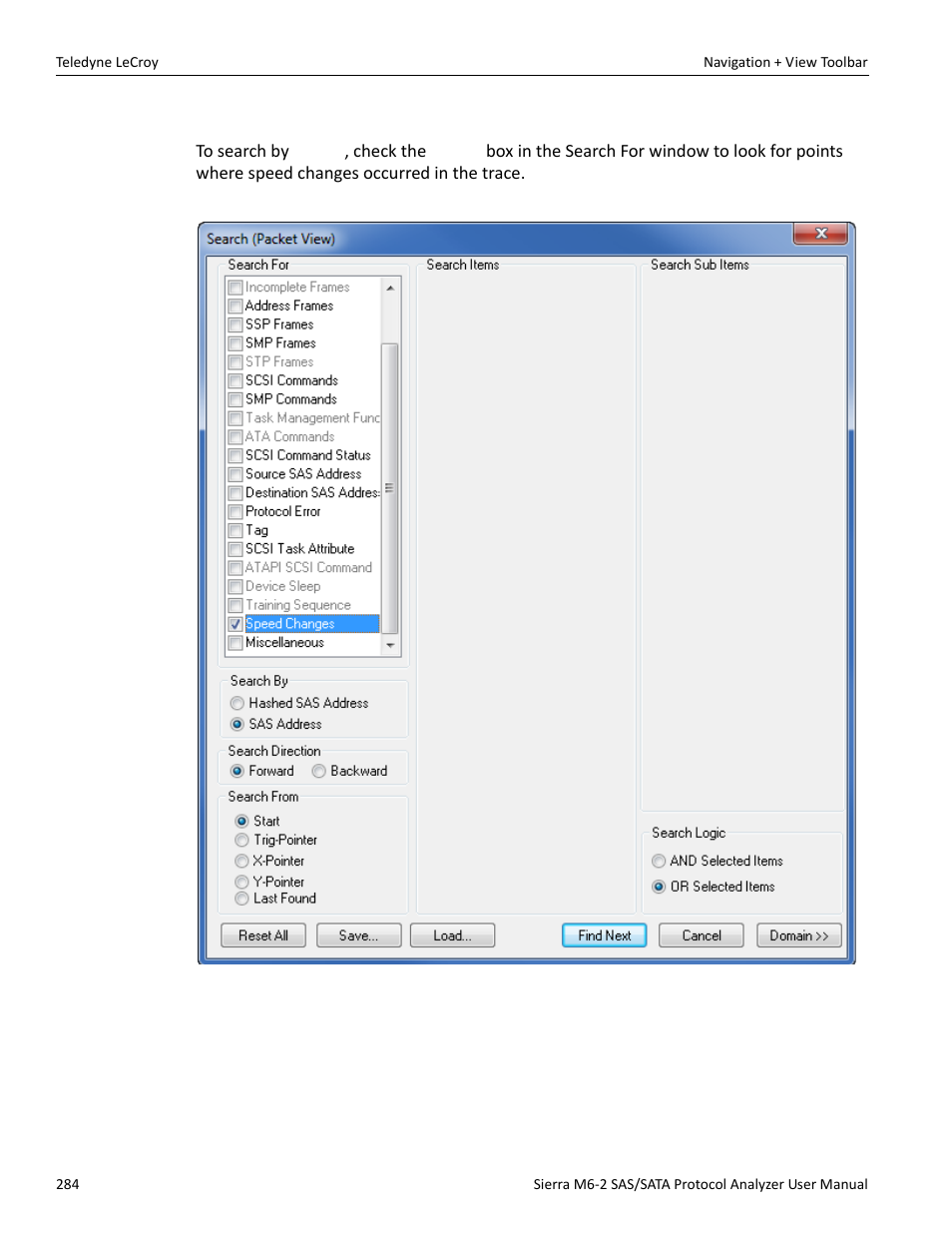Teledyne LeCroy Sierra M6-2 SAS_SATA Protocol Analyzer User Manual User Manual | Page 286 / 496