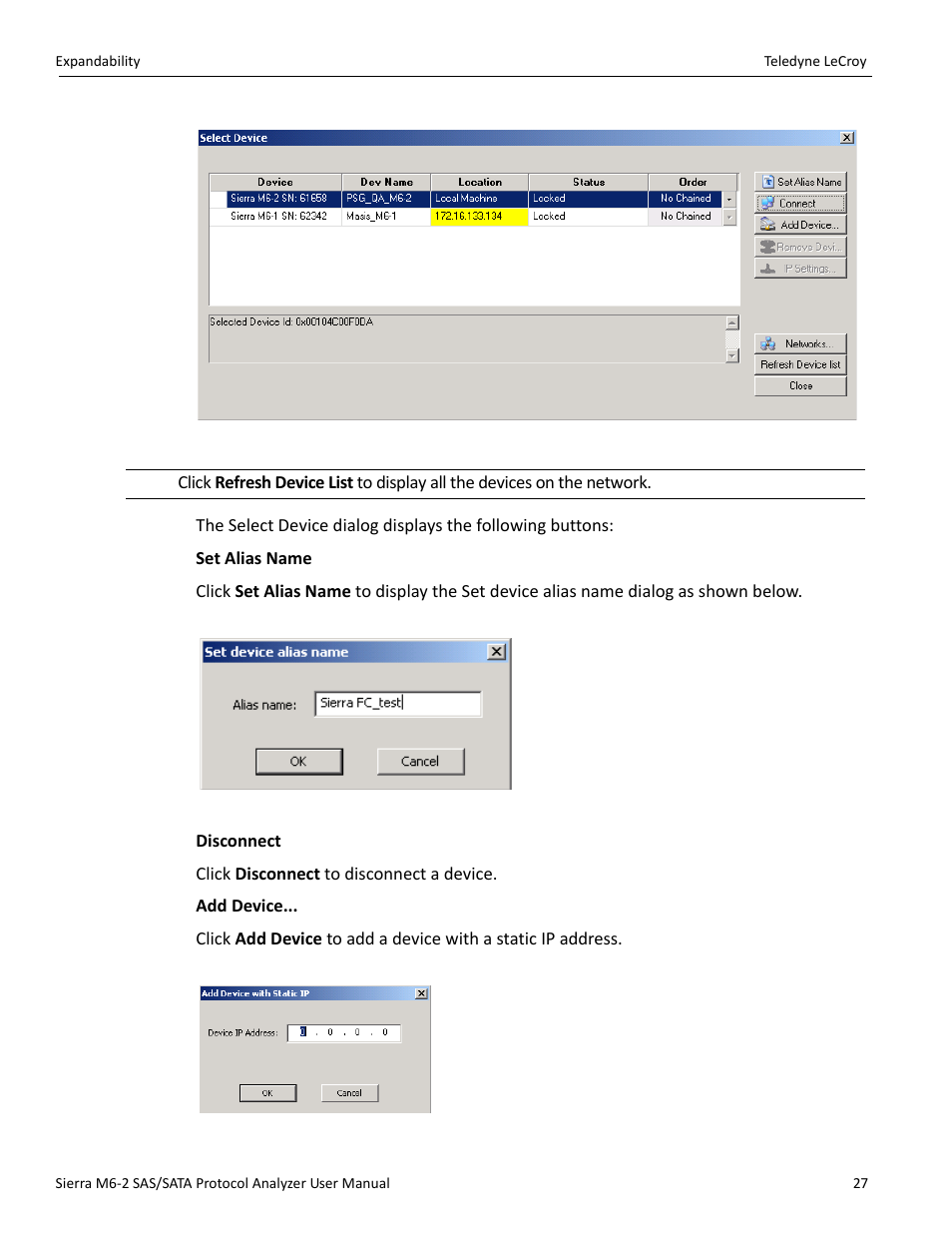 Teledyne LeCroy Sierra M6-2 SAS_SATA Protocol Analyzer User Manual User Manual | Page 29 / 496