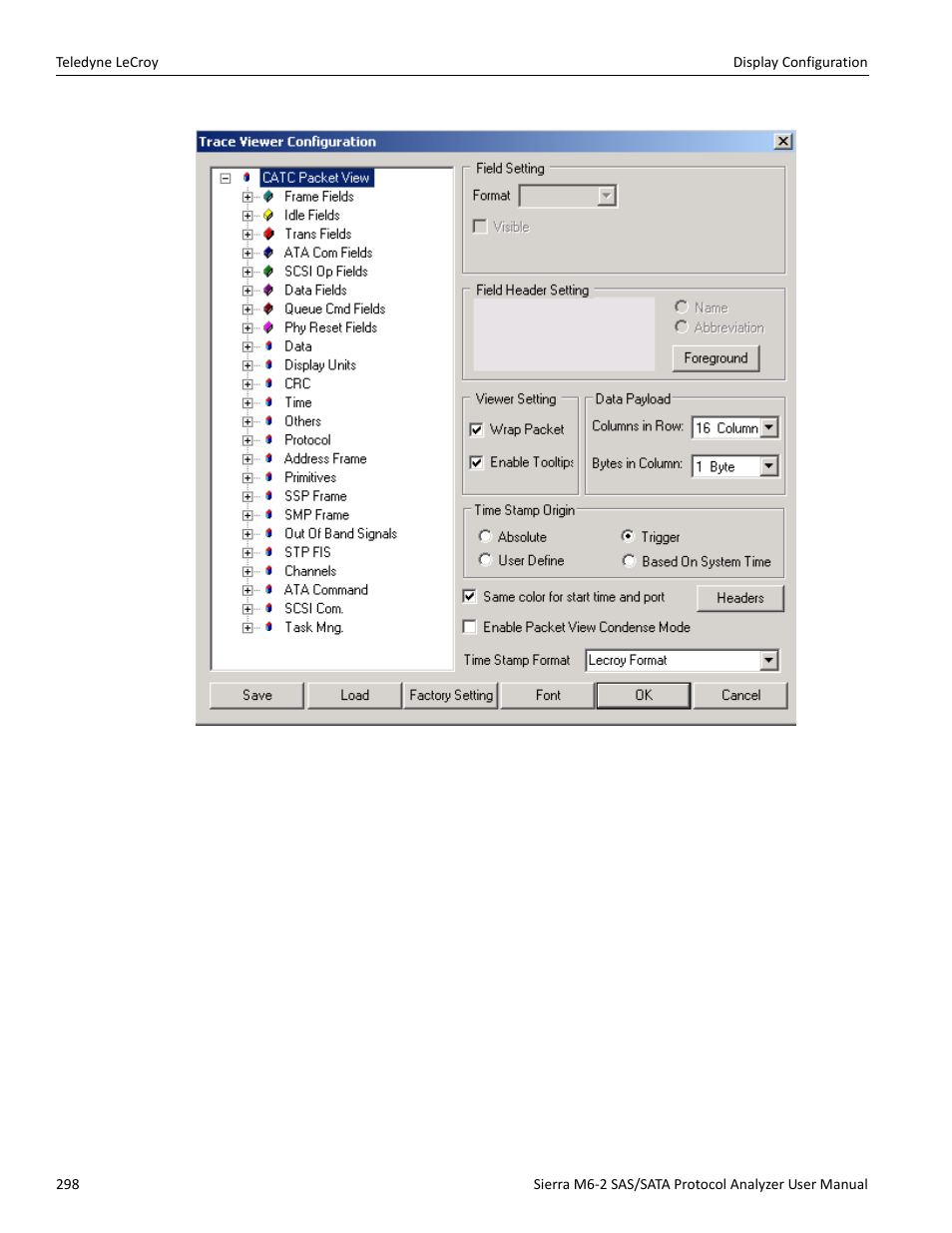 Figure 3.122 | Teledyne LeCroy Sierra M6-2 SAS_SATA Protocol Analyzer User Manual User Manual | Page 300 / 496