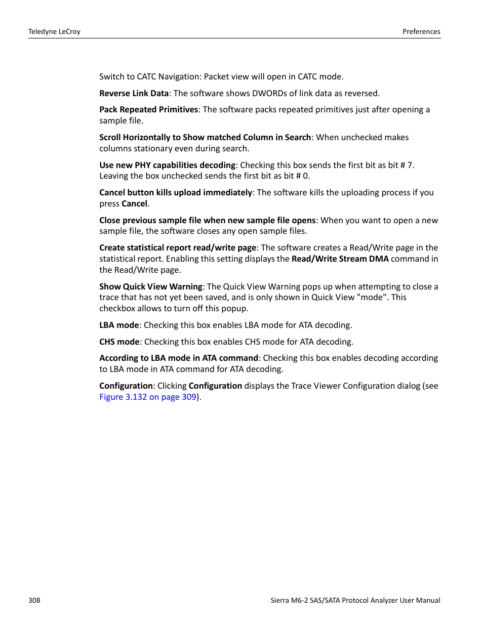 Other | Teledyne LeCroy Sierra M6-2 SAS_SATA Protocol Analyzer User Manual User Manual | Page 310 / 496