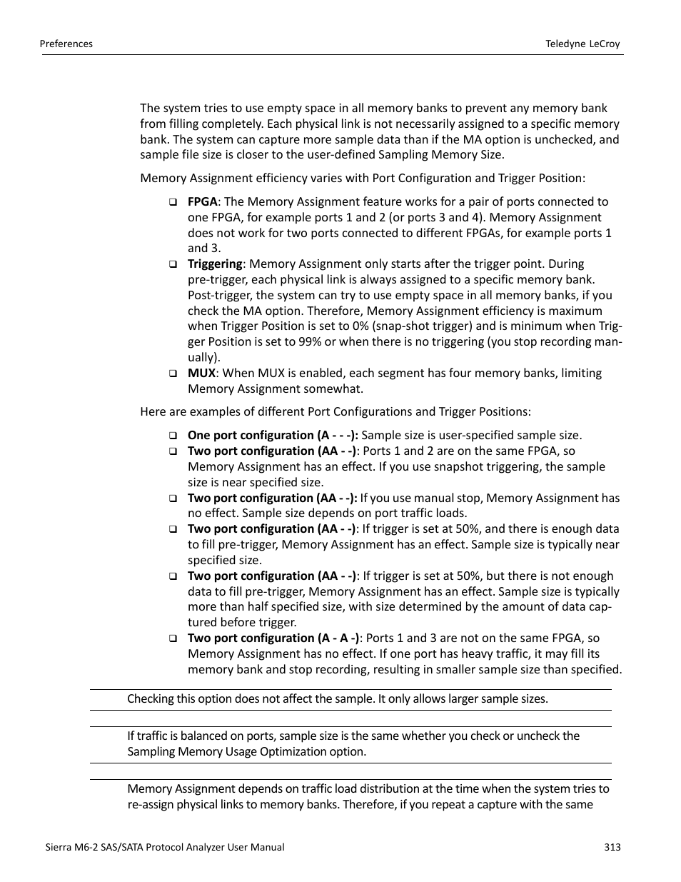 Teledyne LeCroy Sierra M6-2 SAS_SATA Protocol Analyzer User Manual User Manual | Page 315 / 496