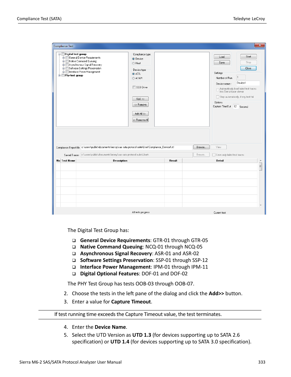 Teledyne LeCroy Sierra M6-2 SAS_SATA Protocol Analyzer User Manual User Manual | Page 335 / 496