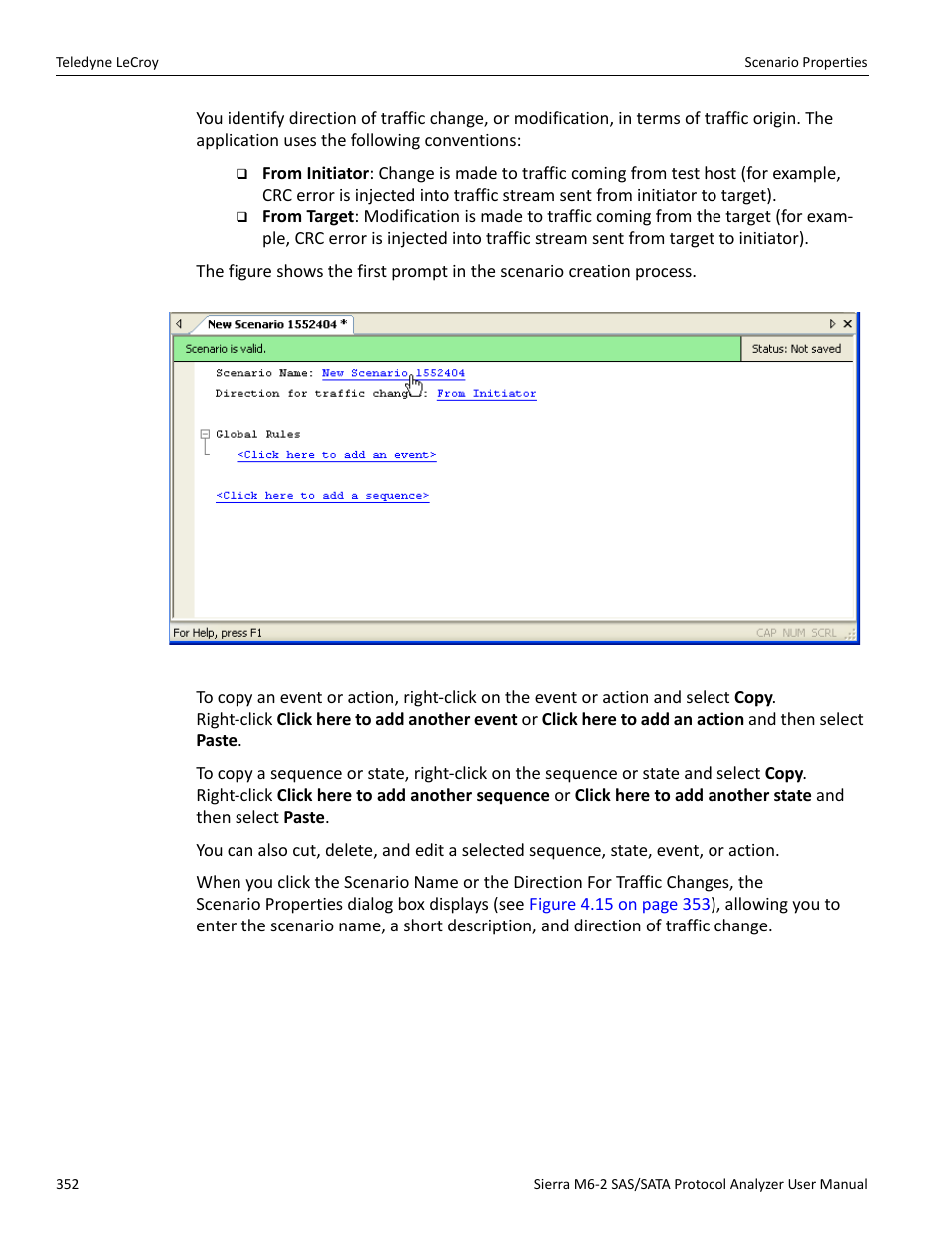 Teledyne LeCroy Sierra M6-2 SAS_SATA Protocol Analyzer User Manual User Manual | Page 354 / 496