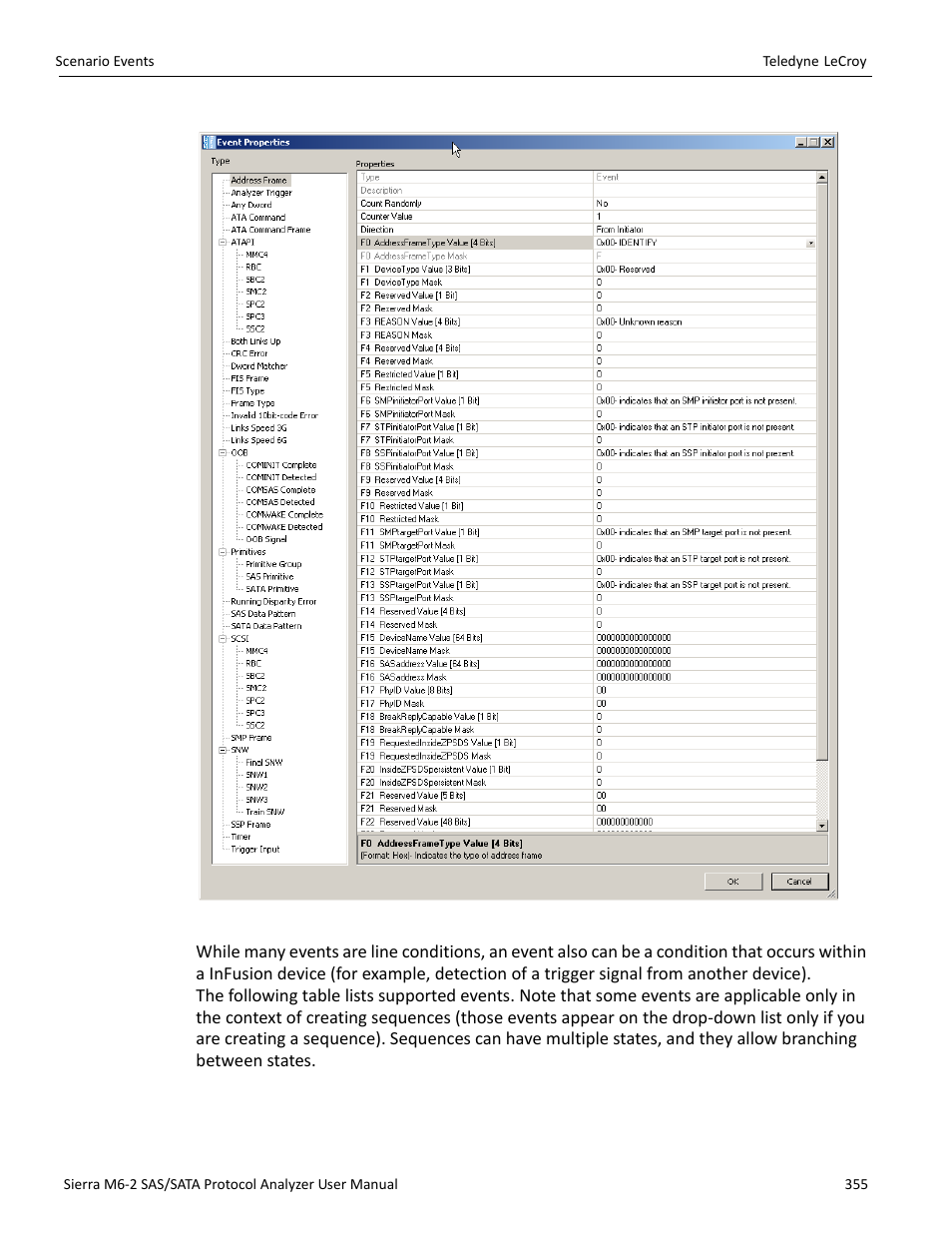 Teledyne LeCroy Sierra M6-2 SAS_SATA Protocol Analyzer User Manual User Manual | Page 357 / 496