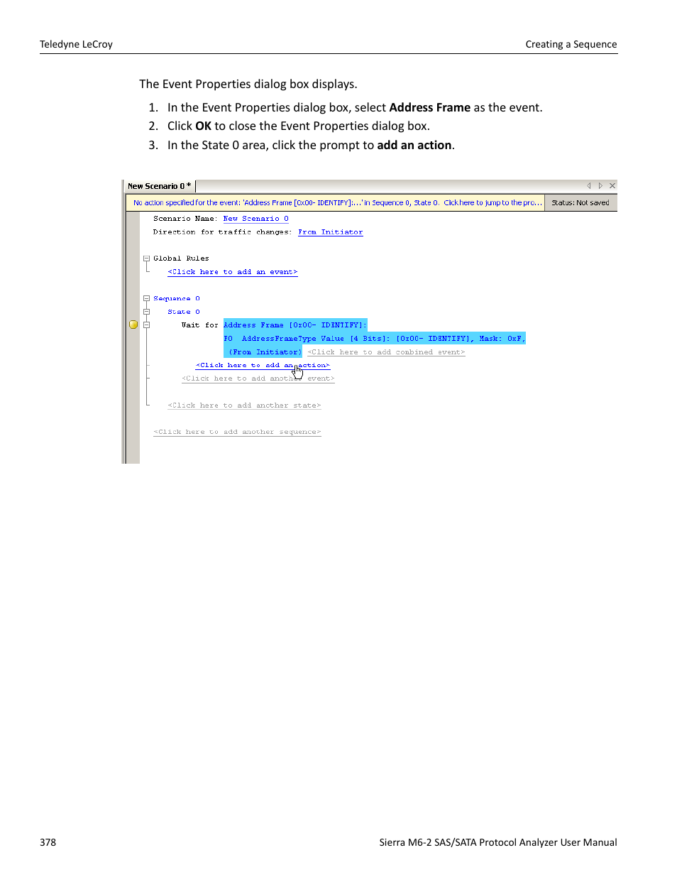 Teledyne LeCroy Sierra M6-2 SAS_SATA Protocol Analyzer User Manual User Manual | Page 380 / 496