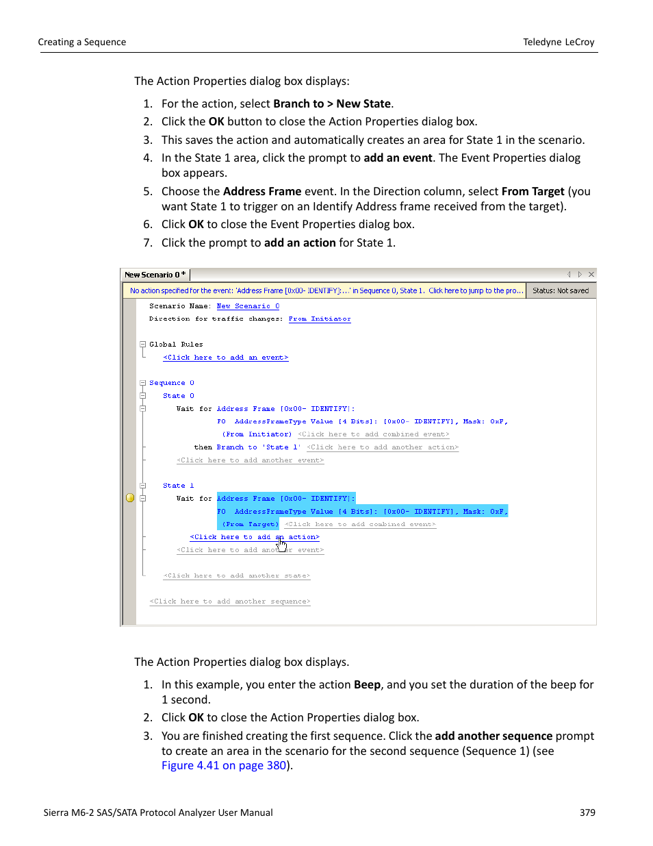 Teledyne LeCroy Sierra M6-2 SAS_SATA Protocol Analyzer User Manual User Manual | Page 381 / 496