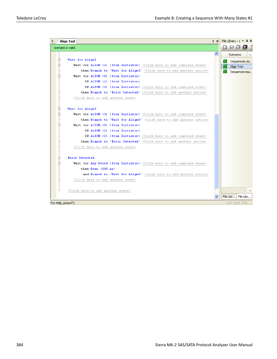 Teledyne LeCroy Sierra M6-2 SAS_SATA Protocol Analyzer User Manual User Manual | Page 386 / 496