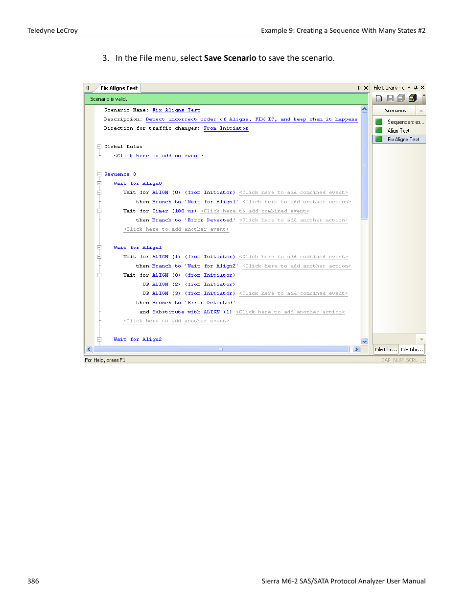 Teledyne LeCroy Sierra M6-2 SAS_SATA Protocol Analyzer User Manual User Manual | Page 388 / 496