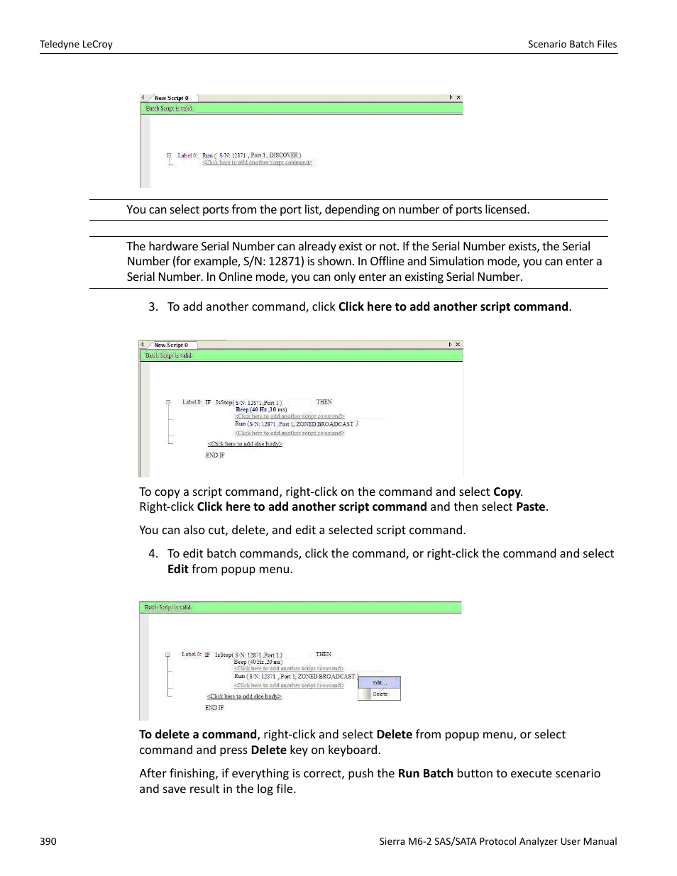 Teledyne LeCroy Sierra M6-2 SAS_SATA Protocol Analyzer User Manual User Manual | Page 392 / 496