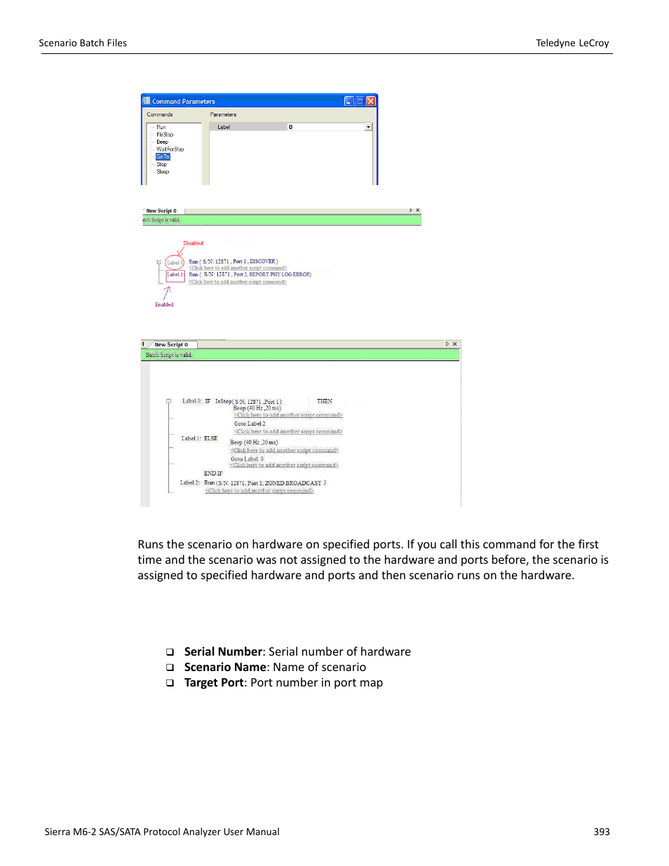 Teledyne LeCroy Sierra M6-2 SAS_SATA Protocol Analyzer User Manual User Manual | Page 395 / 496