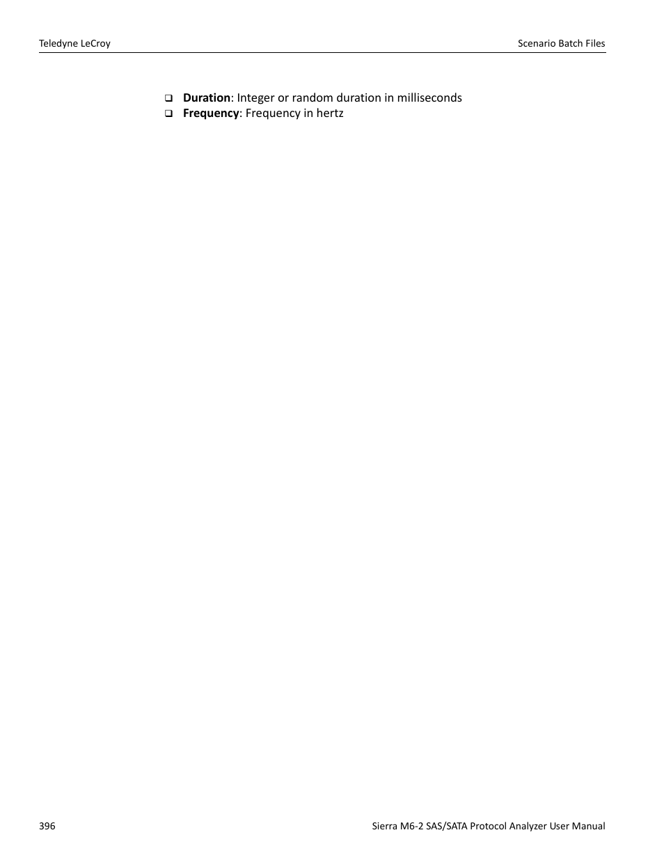 Teledyne LeCroy Sierra M6-2 SAS_SATA Protocol Analyzer User Manual User Manual | Page 398 / 496