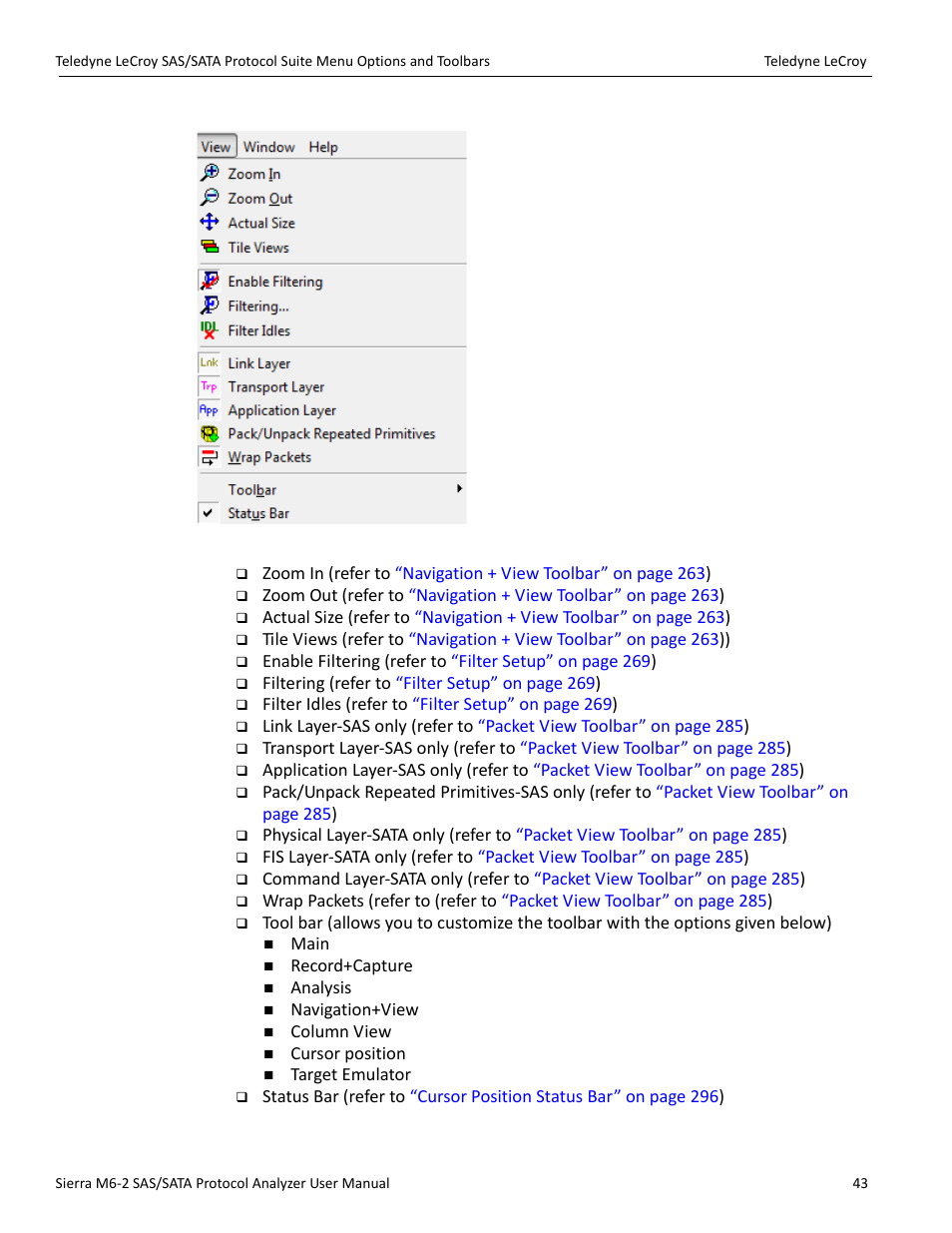 Teledyne LeCroy Sierra M6-2 SAS_SATA Protocol Analyzer User Manual User Manual | Page 45 / 496