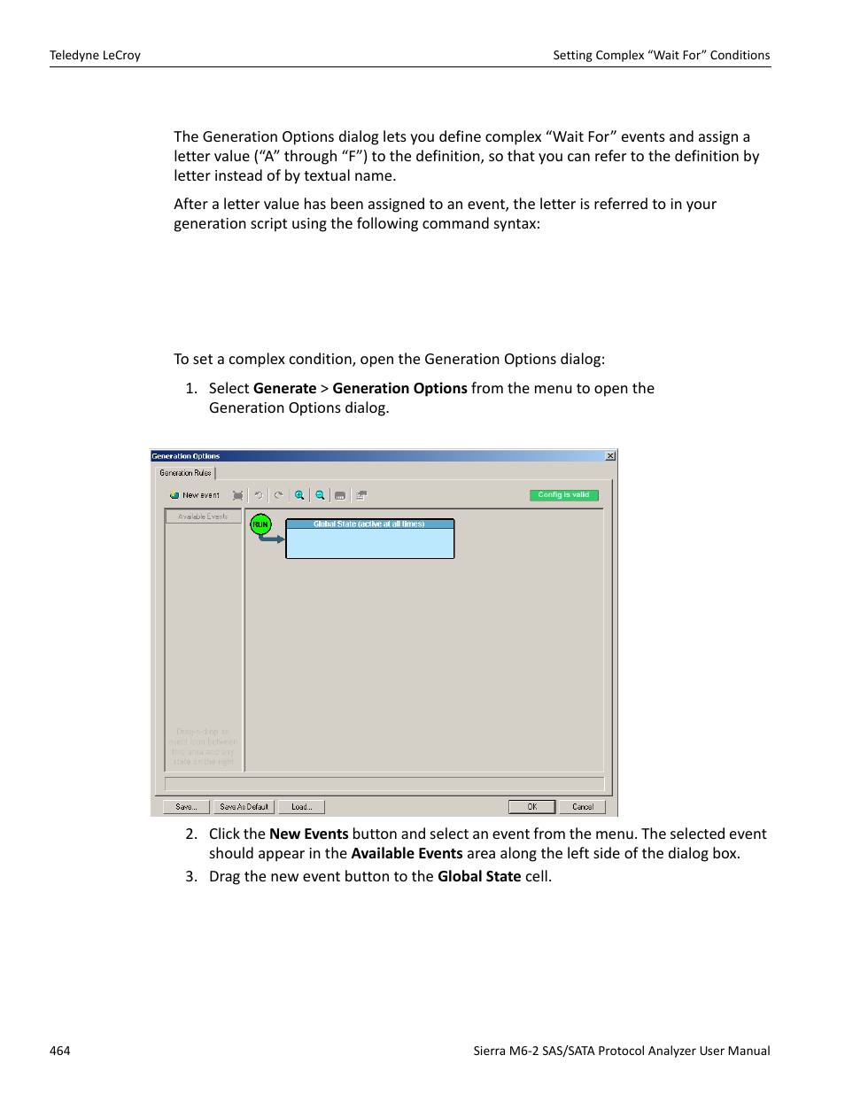 16 setting complex “wait for” conditions | Teledyne LeCroy Sierra M6-2 SAS_SATA Protocol Analyzer User Manual User Manual | Page 466 / 496