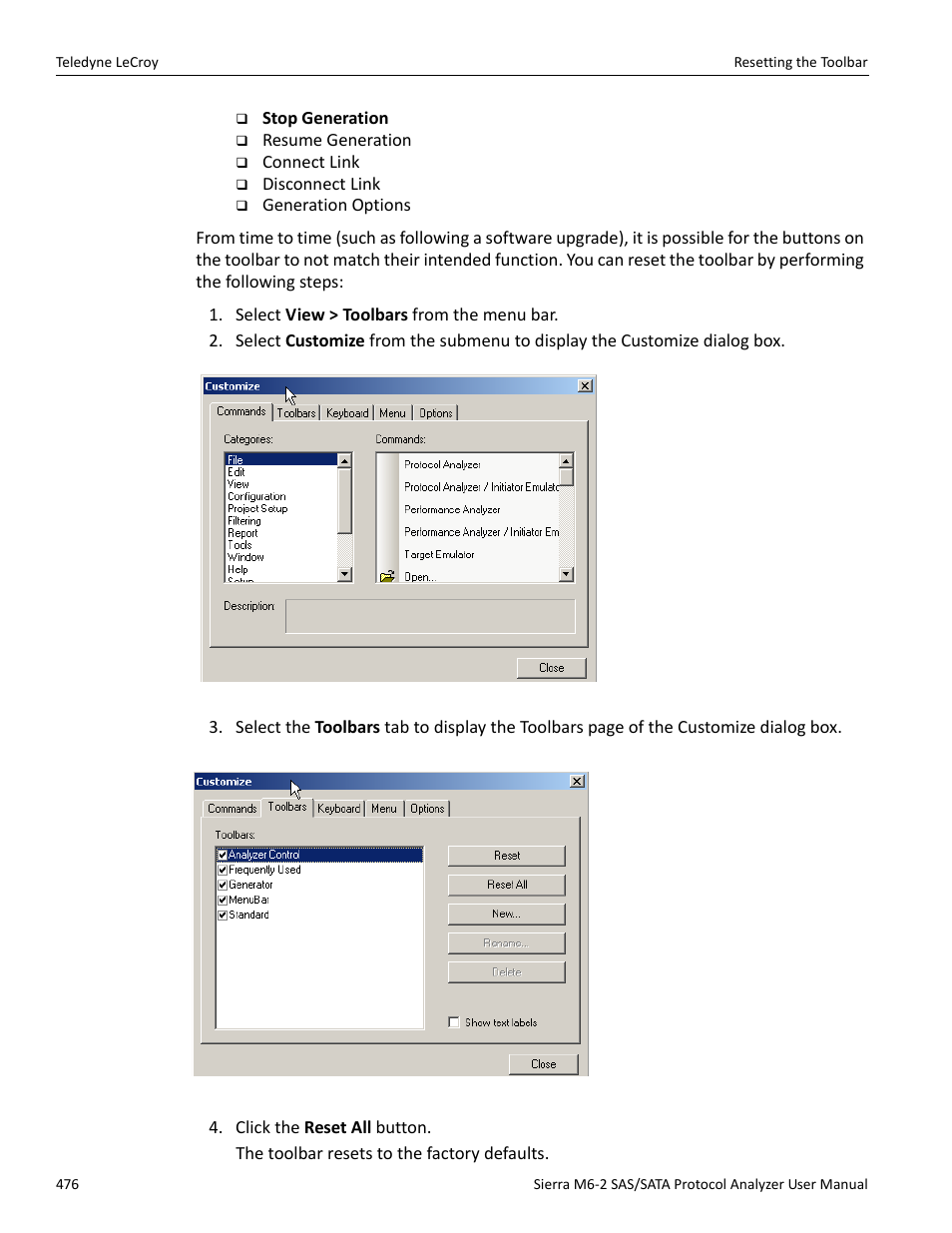 Teledyne LeCroy Sierra M6-2 SAS_SATA Protocol Analyzer User Manual User Manual | Page 478 / 496