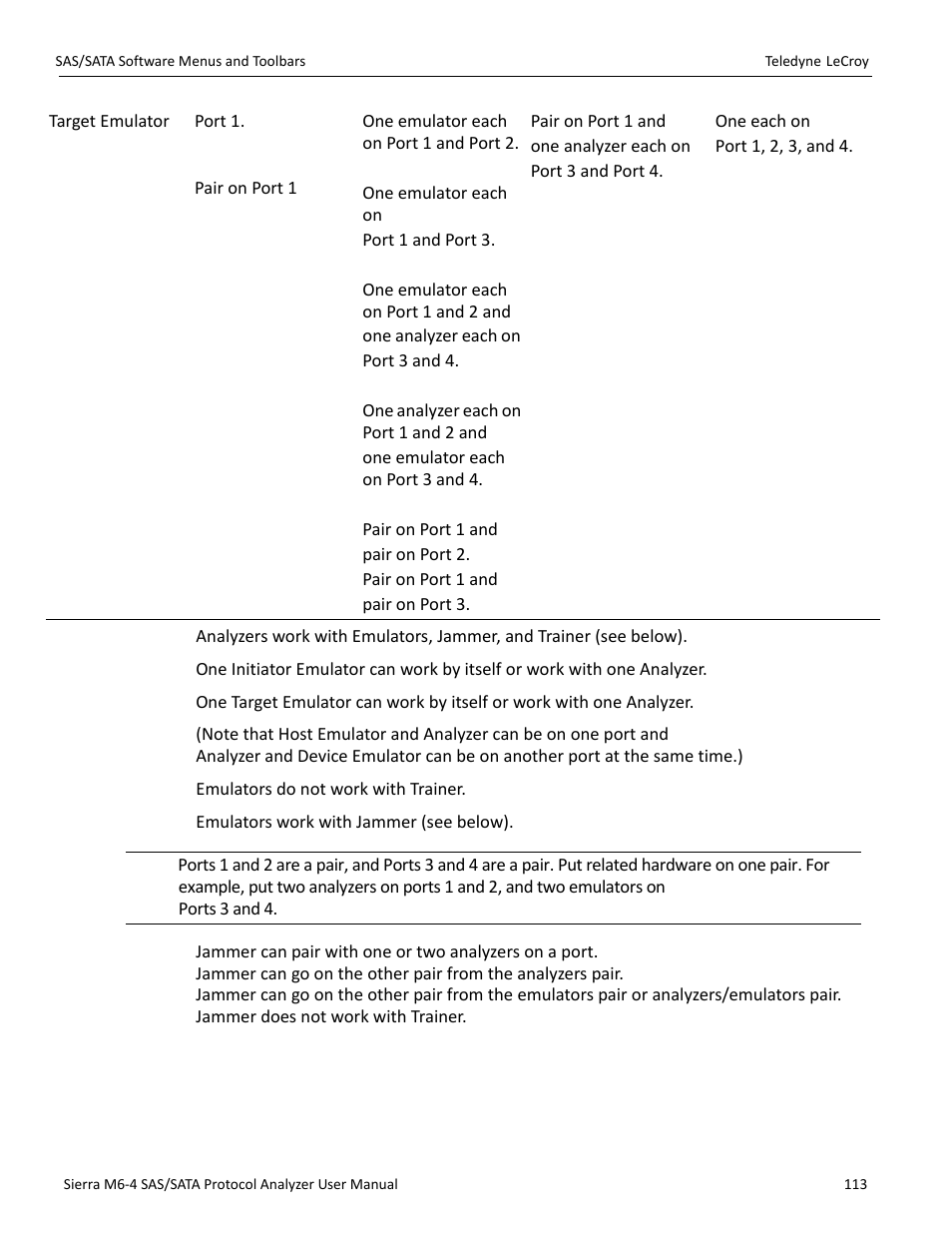 Teledyne LeCroy Sierra M6-4 SAS_SATA Protocol Analyzer User Manual User Manual | Page 115 / 498
