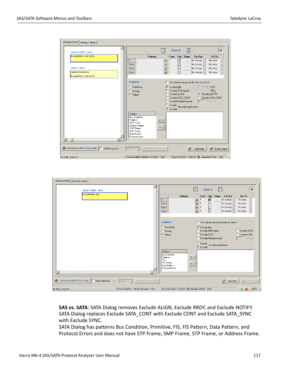 Teledyne LeCroy Sierra M6-4 SAS_SATA Protocol Analyzer User Manual User Manual | Page 119 / 498