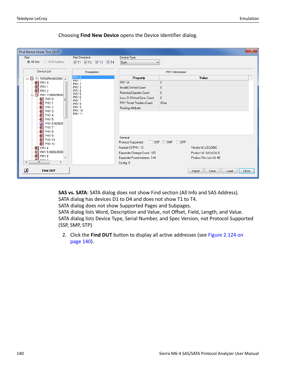 Teledyne LeCroy Sierra M6-4 SAS_SATA Protocol Analyzer User Manual User Manual | Page 142 / 498