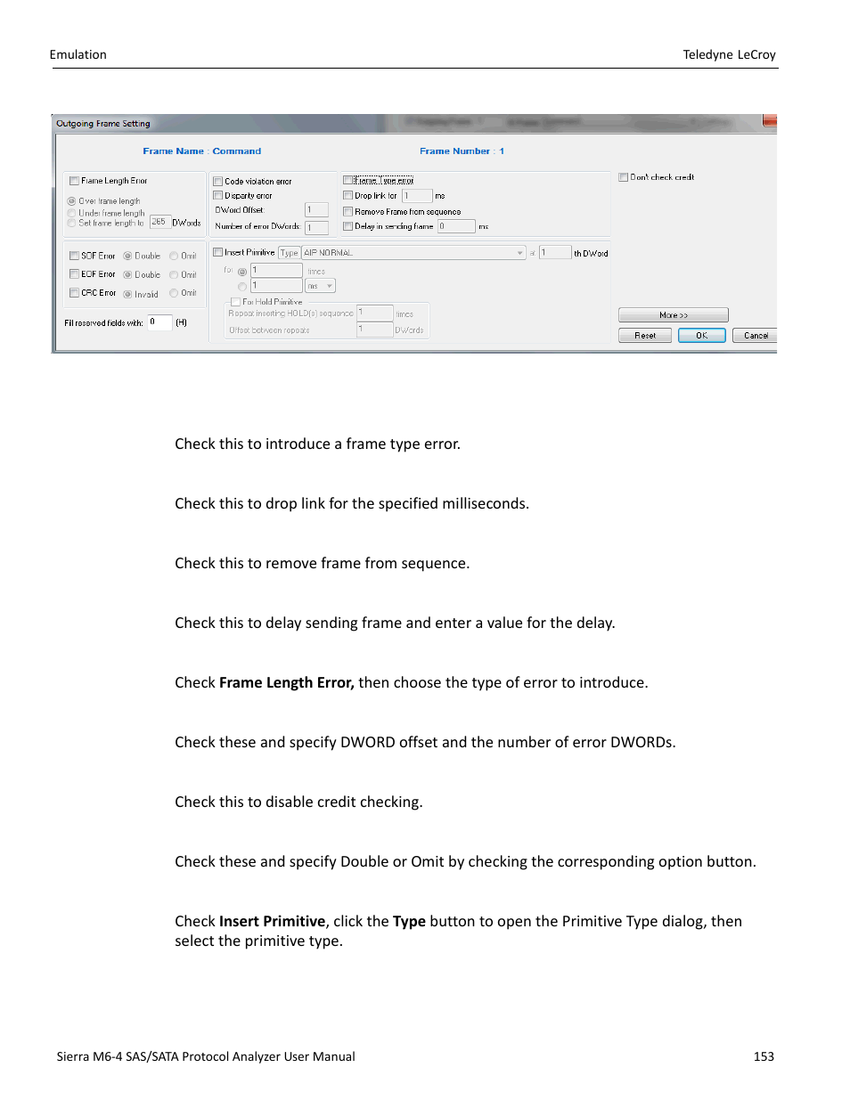 Teledyne LeCroy Sierra M6-4 SAS_SATA Protocol Analyzer User Manual User Manual | Page 155 / 498
