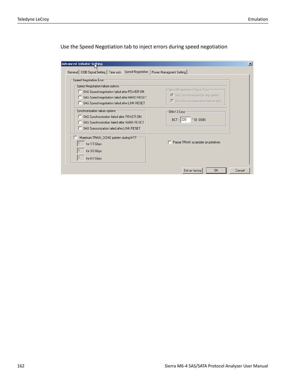 Teledyne LeCroy Sierra M6-4 SAS_SATA Protocol Analyzer User Manual User Manual | Page 164 / 498