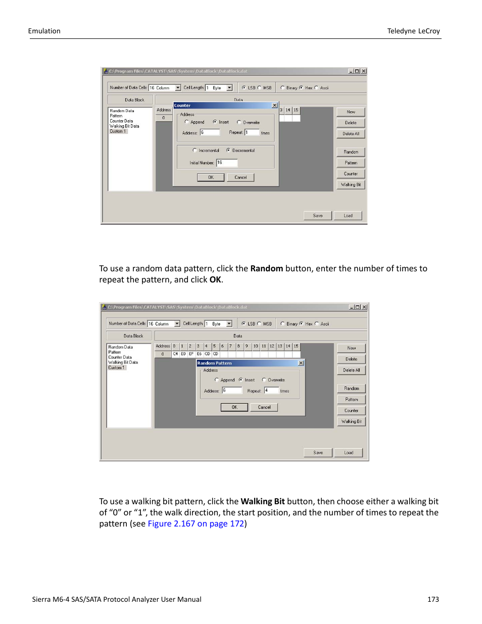 Teledyne LeCroy Sierra M6-4 SAS_SATA Protocol Analyzer User Manual User Manual | Page 175 / 498