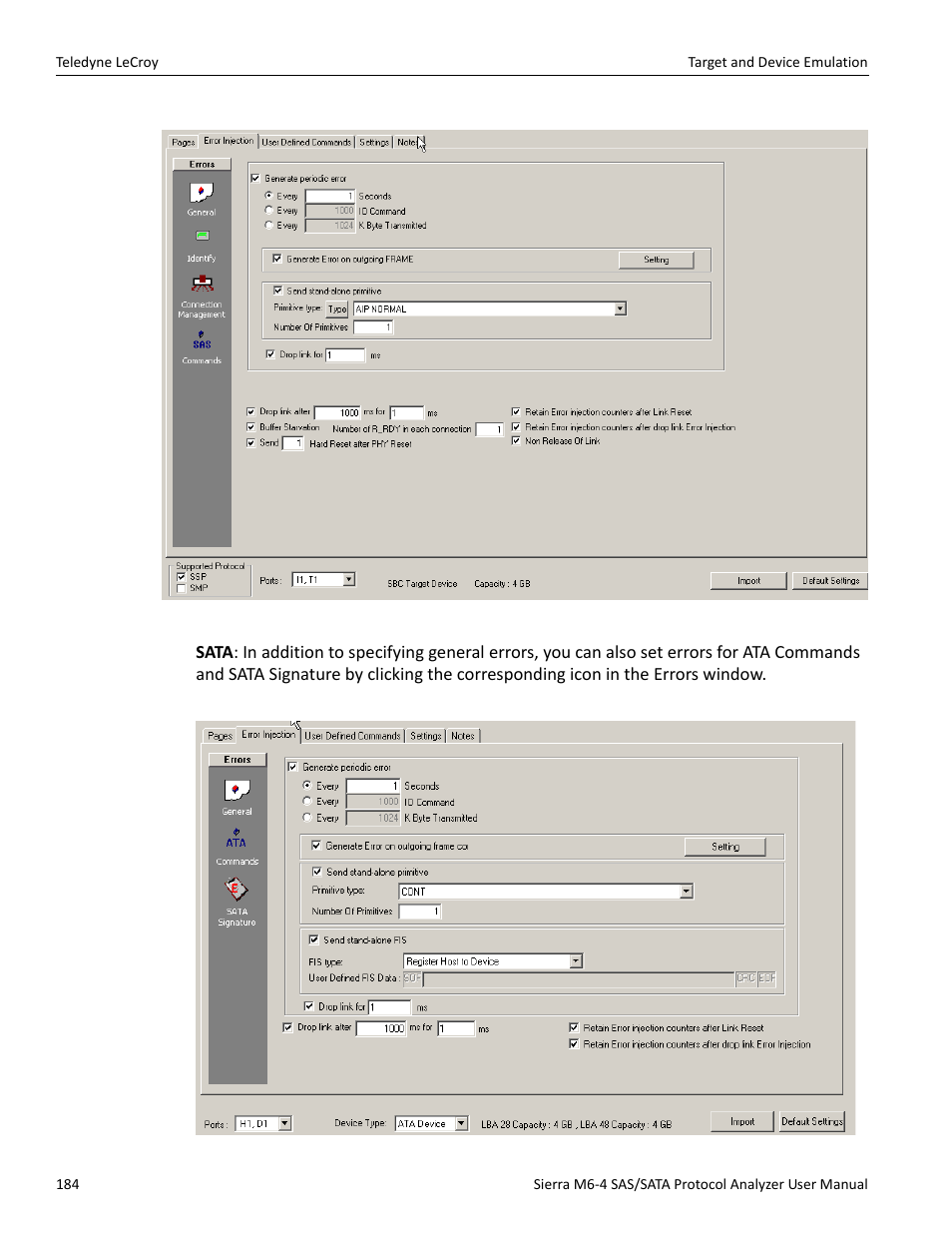 Dialog (see, Figure 2.175 on | Teledyne LeCroy Sierra M6-4 SAS_SATA Protocol Analyzer User Manual User Manual | Page 186 / 498