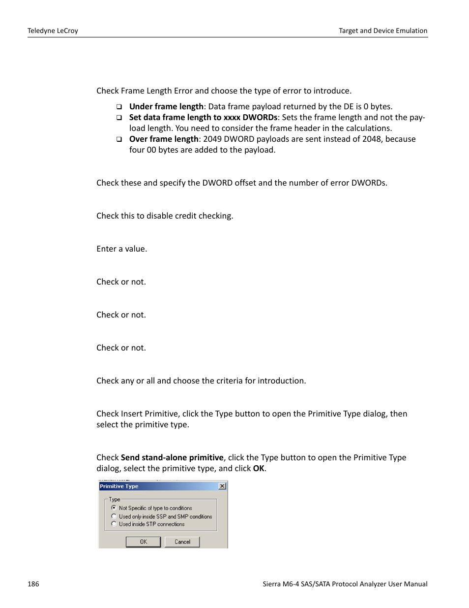 Teledyne LeCroy Sierra M6-4 SAS_SATA Protocol Analyzer User Manual User Manual | Page 188 / 498