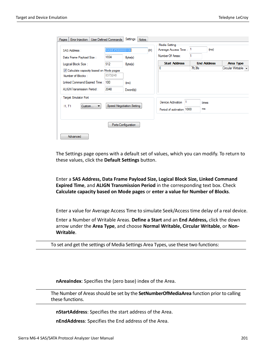 Teledyne LeCroy Sierra M6-4 SAS_SATA Protocol Analyzer User Manual User Manual | Page 203 / 498
