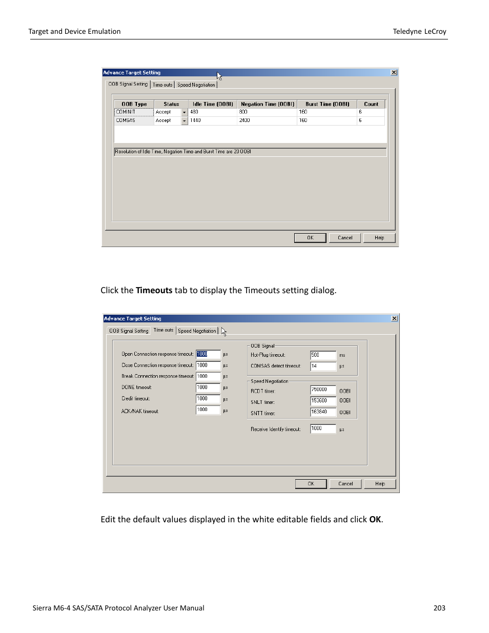 Able fields (see, Figure 2.195 on | Teledyne LeCroy Sierra M6-4 SAS_SATA Protocol Analyzer User Manual User Manual | Page 205 / 498