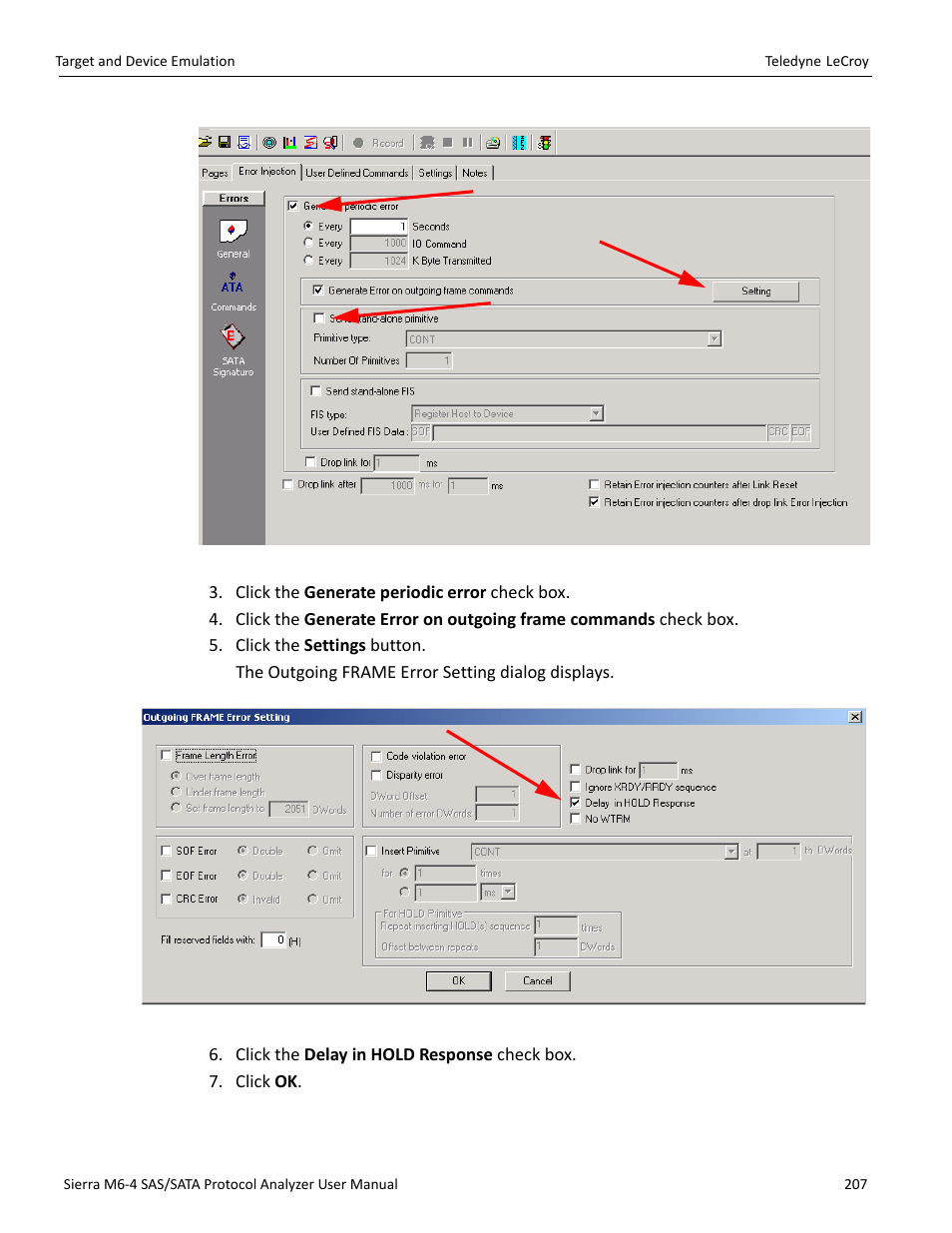 Teledyne LeCroy Sierra M6-4 SAS_SATA Protocol Analyzer User Manual User Manual | Page 209 / 498