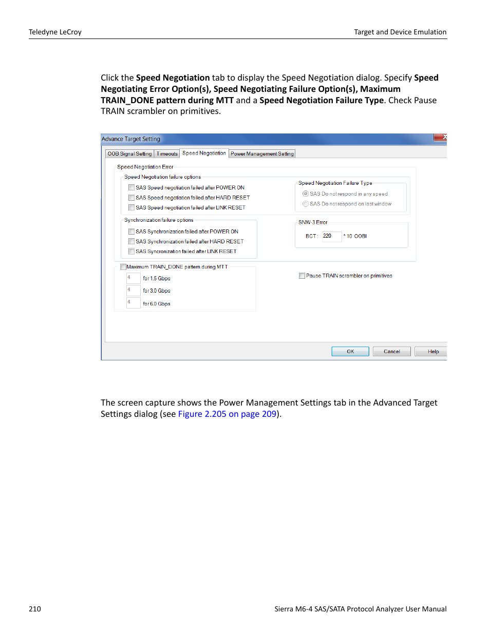 Teledyne LeCroy Sierra M6-4 SAS_SATA Protocol Analyzer User Manual User Manual | Page 212 / 498