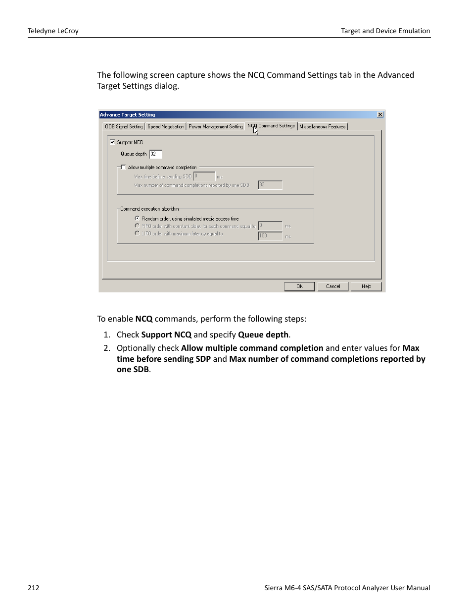 Teledyne LeCroy Sierra M6-4 SAS_SATA Protocol Analyzer User Manual User Manual | Page 214 / 498
