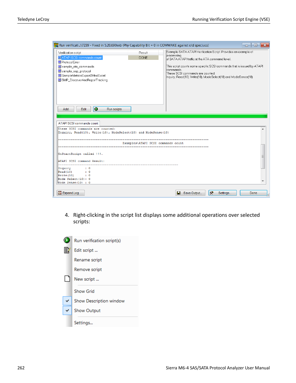 Teledyne LeCroy Sierra M6-4 SAS_SATA Protocol Analyzer User Manual User Manual | Page 266 / 498