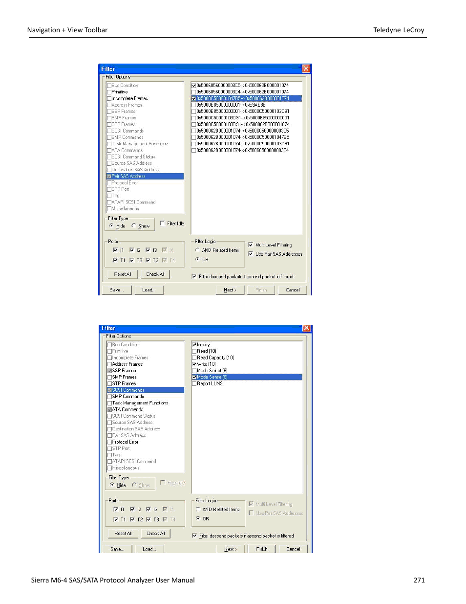 Teledyne LeCroy Sierra M6-4 SAS_SATA Protocol Analyzer User Manual User Manual | Page 275 / 498