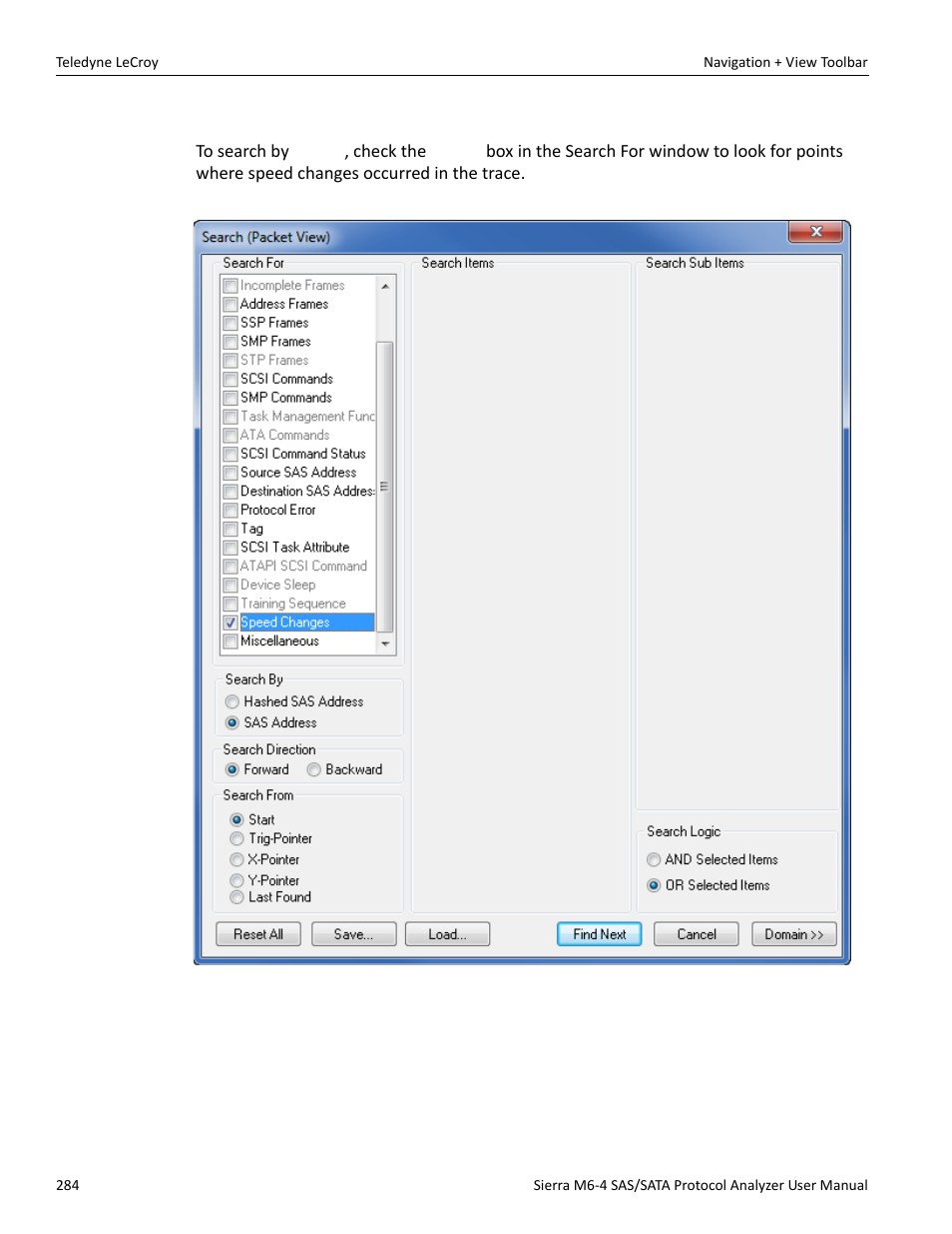 Teledyne LeCroy Sierra M6-4 SAS_SATA Protocol Analyzer User Manual User Manual | Page 288 / 498