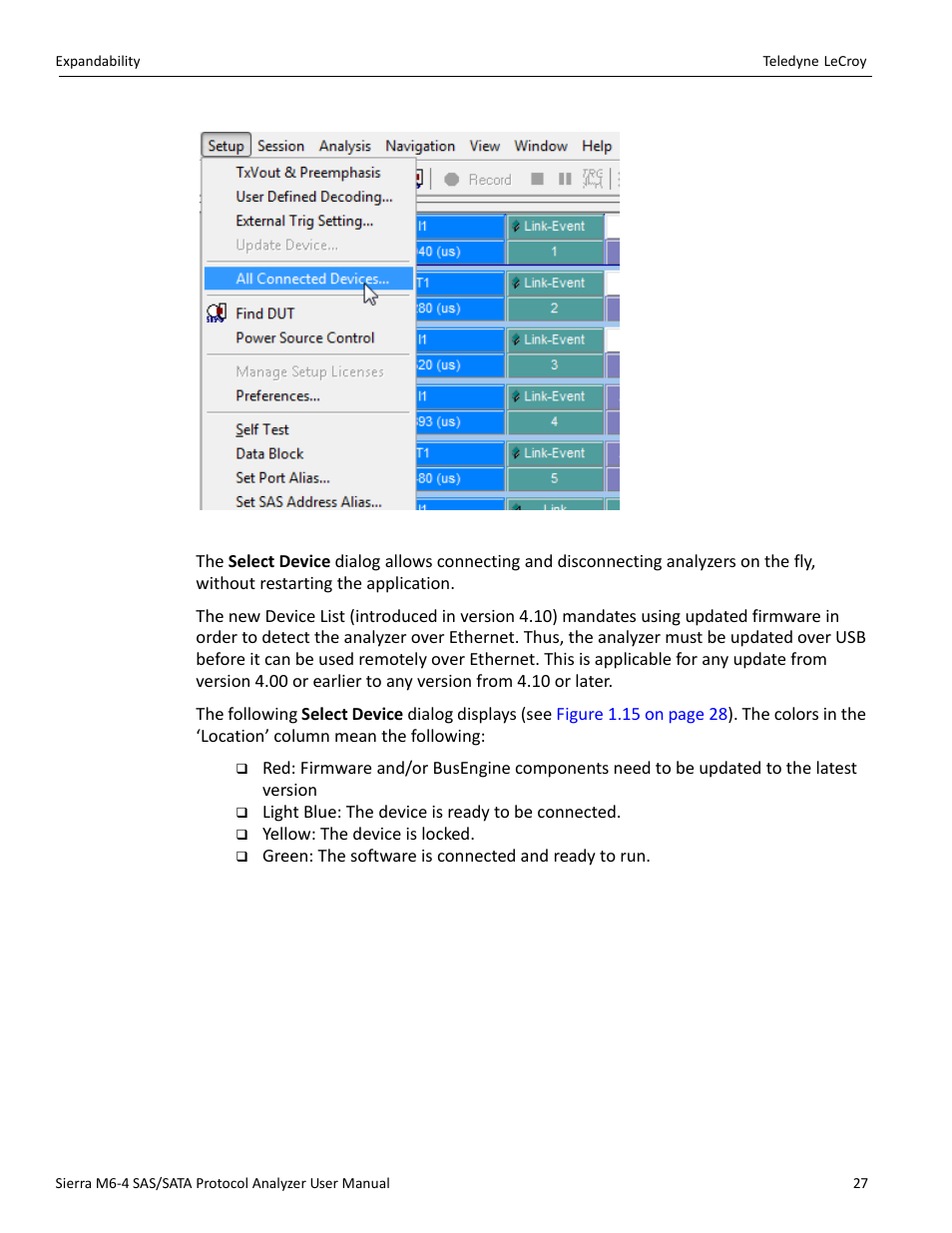 Teledyne LeCroy Sierra M6-4 SAS_SATA Protocol Analyzer User Manual User Manual | Page 29 / 498