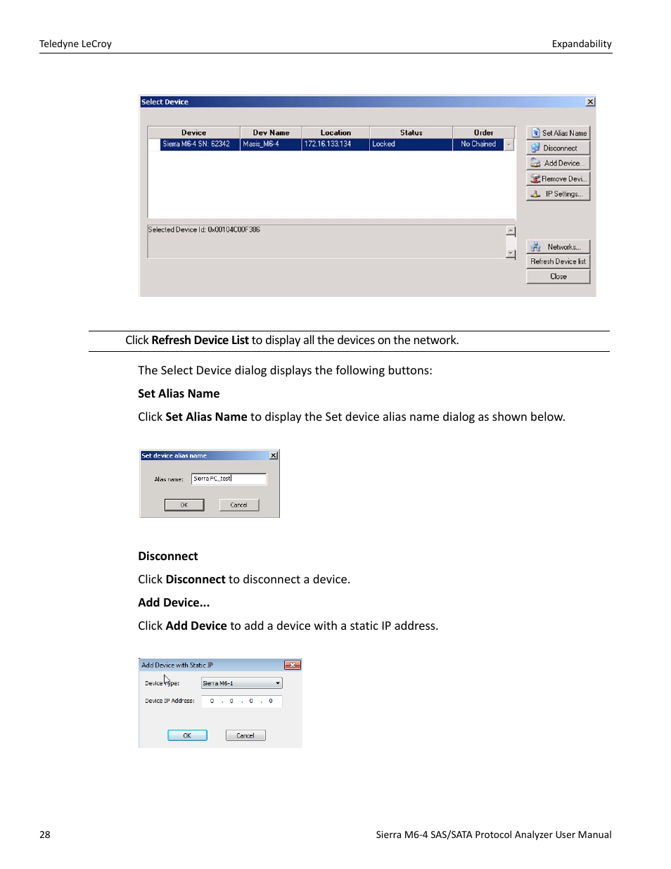 Teledyne LeCroy Sierra M6-4 SAS_SATA Protocol Analyzer User Manual User Manual | Page 30 / 498