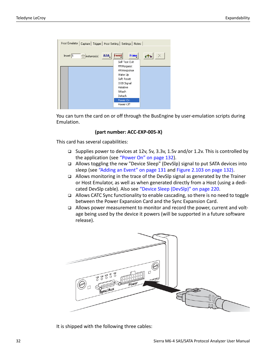 Teledyne LeCroy Sierra M6-4 SAS_SATA Protocol Analyzer User Manual User Manual | Page 34 / 498