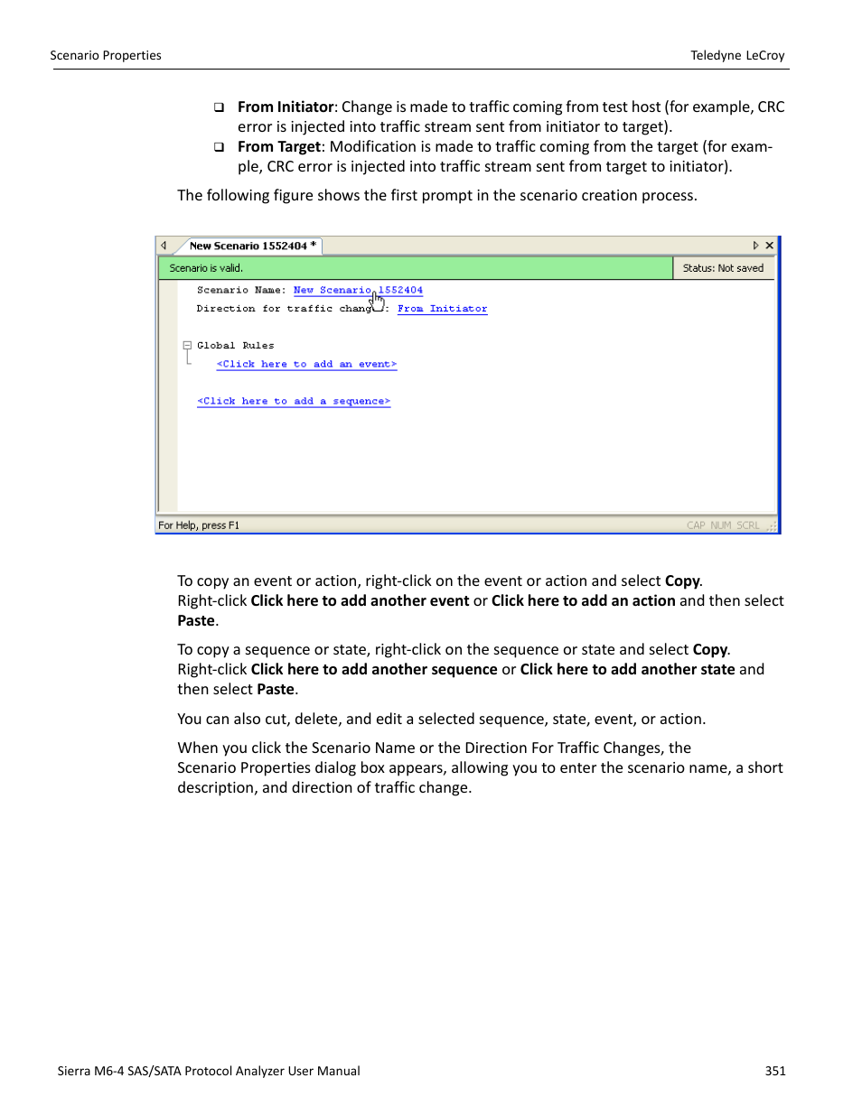 Teledyne LeCroy Sierra M6-4 SAS_SATA Protocol Analyzer User Manual User Manual | Page 355 / 498