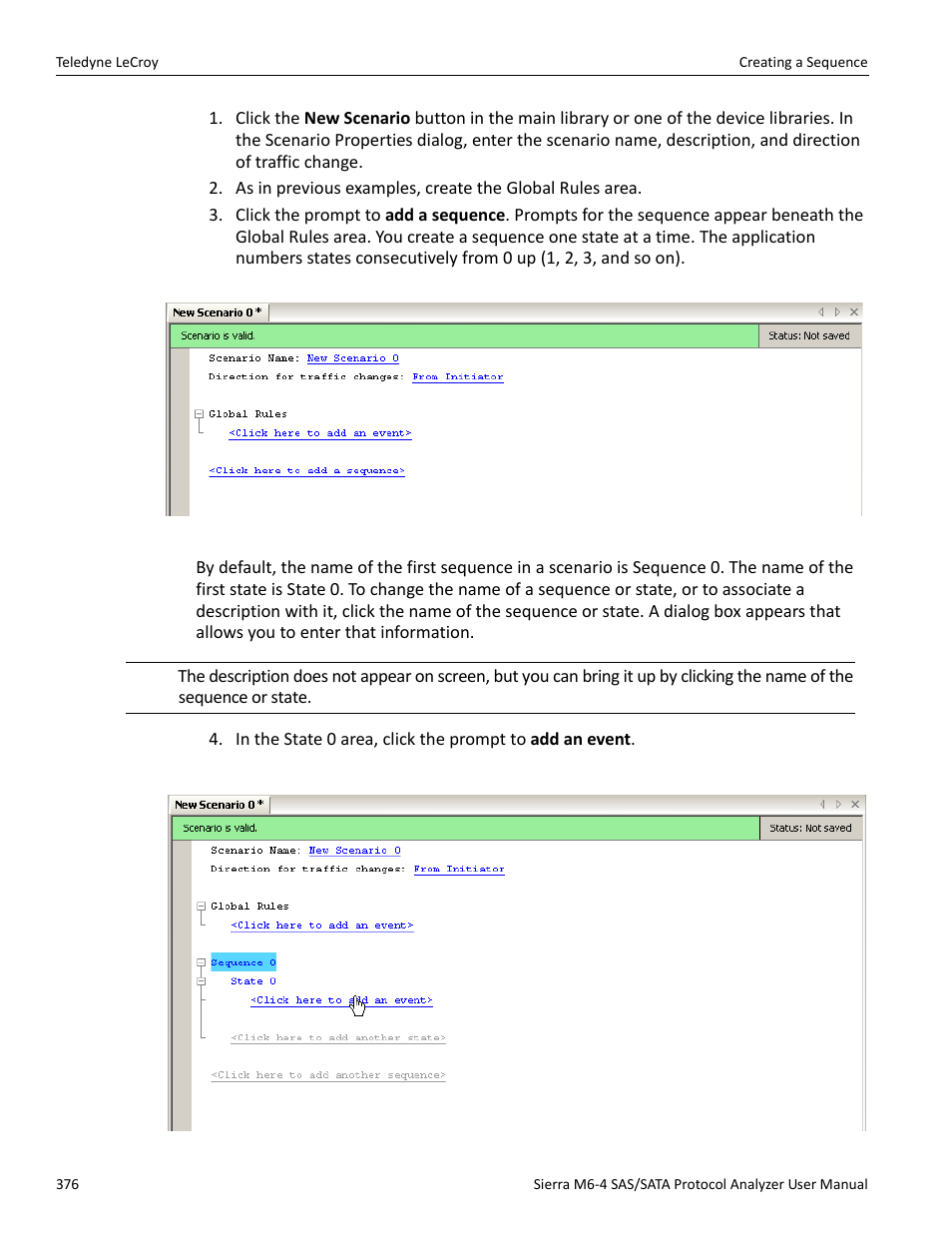 Teledyne LeCroy Sierra M6-4 SAS_SATA Protocol Analyzer User Manual User Manual | Page 380 / 498