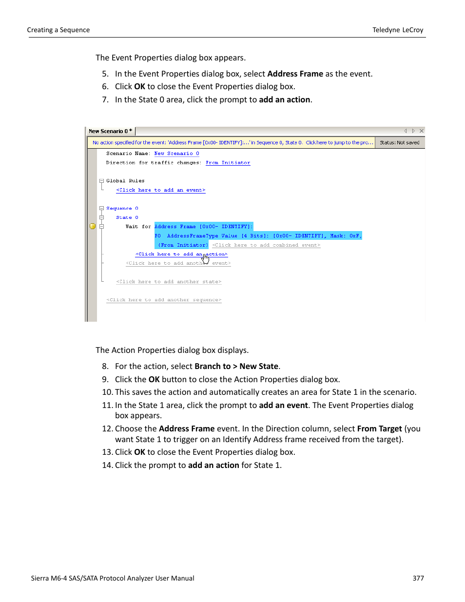 Teledyne LeCroy Sierra M6-4 SAS_SATA Protocol Analyzer User Manual User Manual | Page 381 / 498