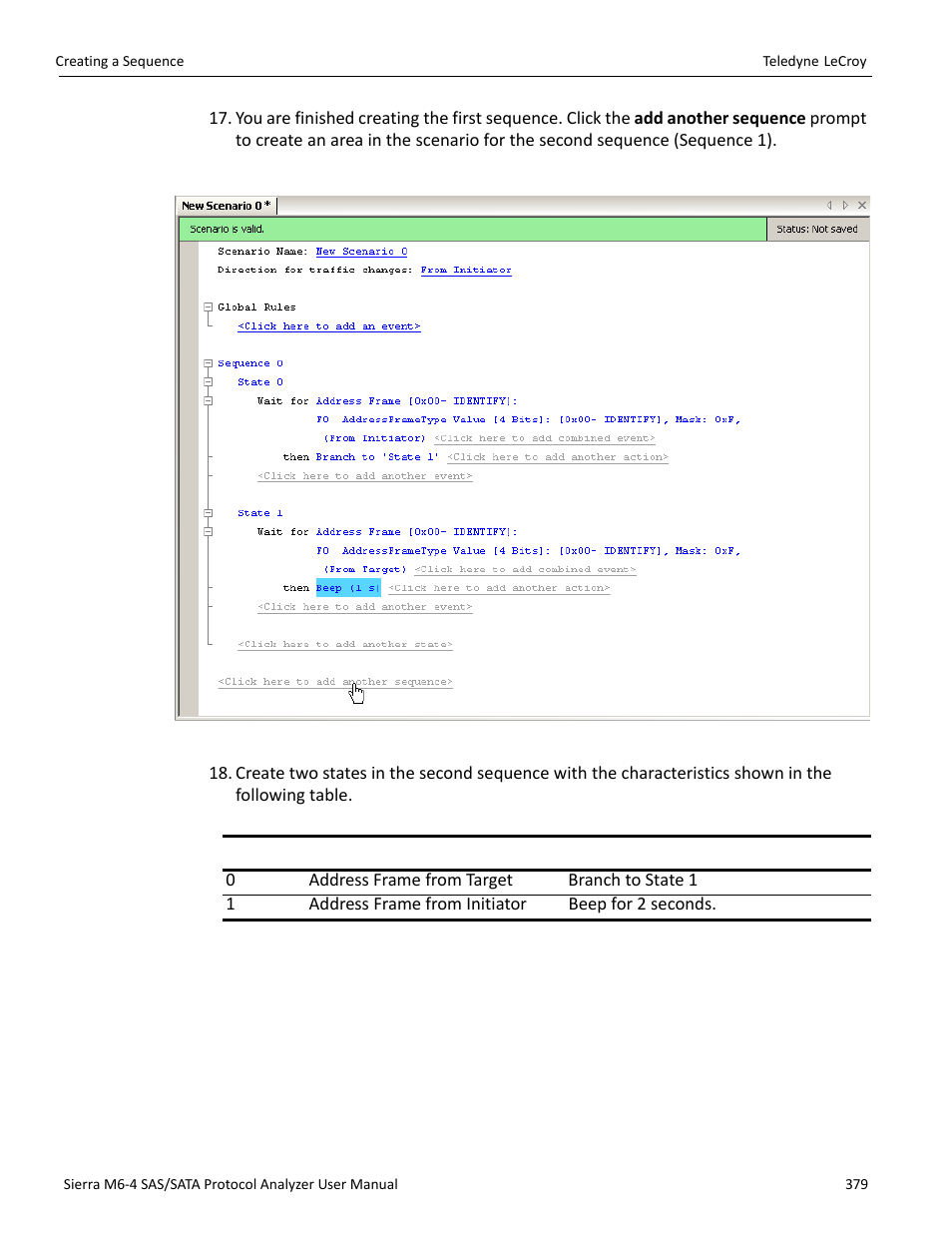 Teledyne LeCroy Sierra M6-4 SAS_SATA Protocol Analyzer User Manual User Manual | Page 383 / 498