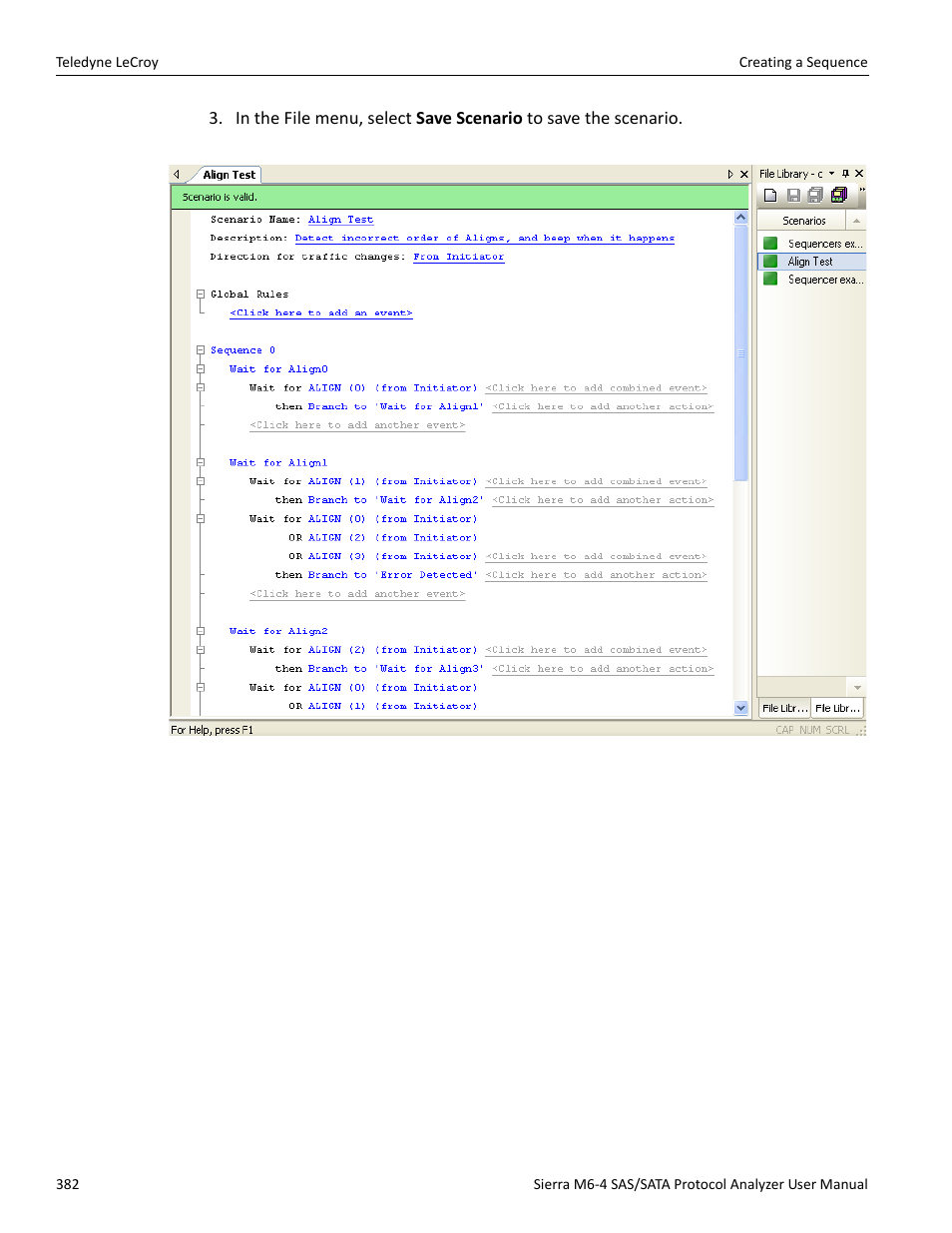 Teledyne LeCroy Sierra M6-4 SAS_SATA Protocol Analyzer User Manual User Manual | Page 386 / 498